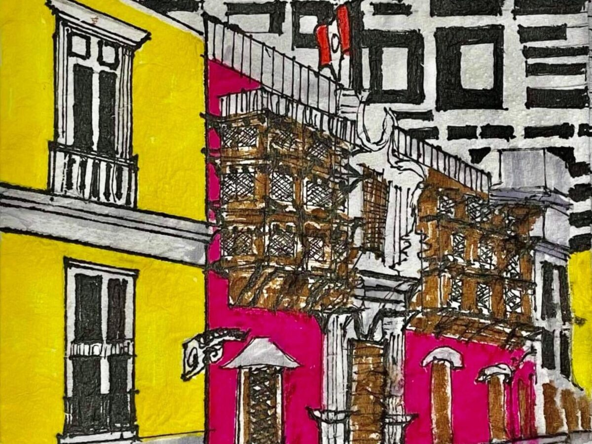 The Art of Napkin Sketch & Collaboration—International Style!