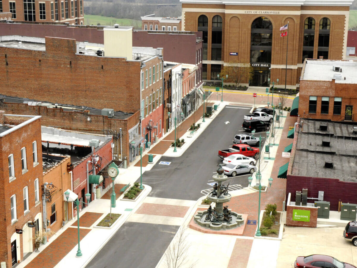 Legion Street streetscape