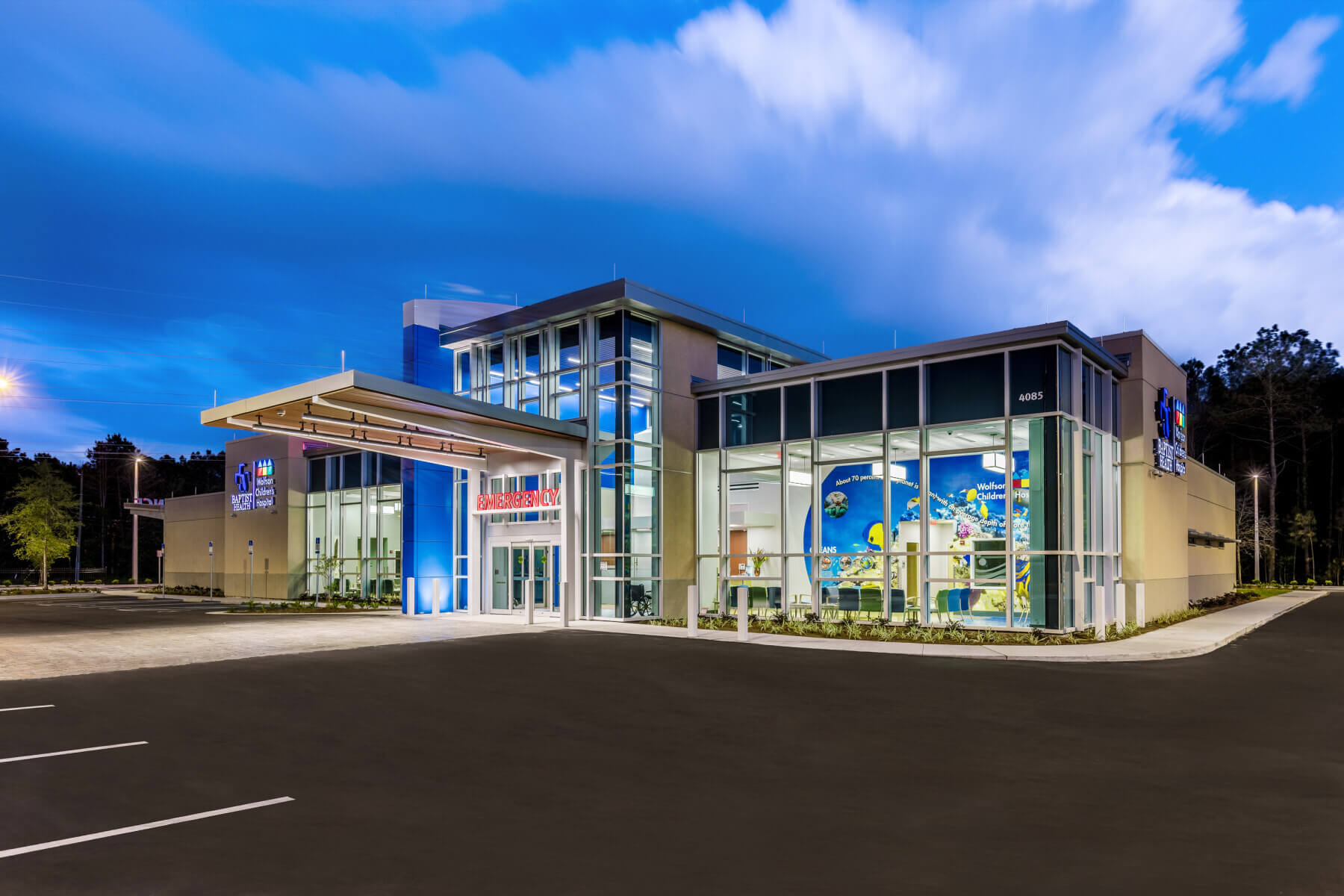 the exterior of the freestanding emergency department