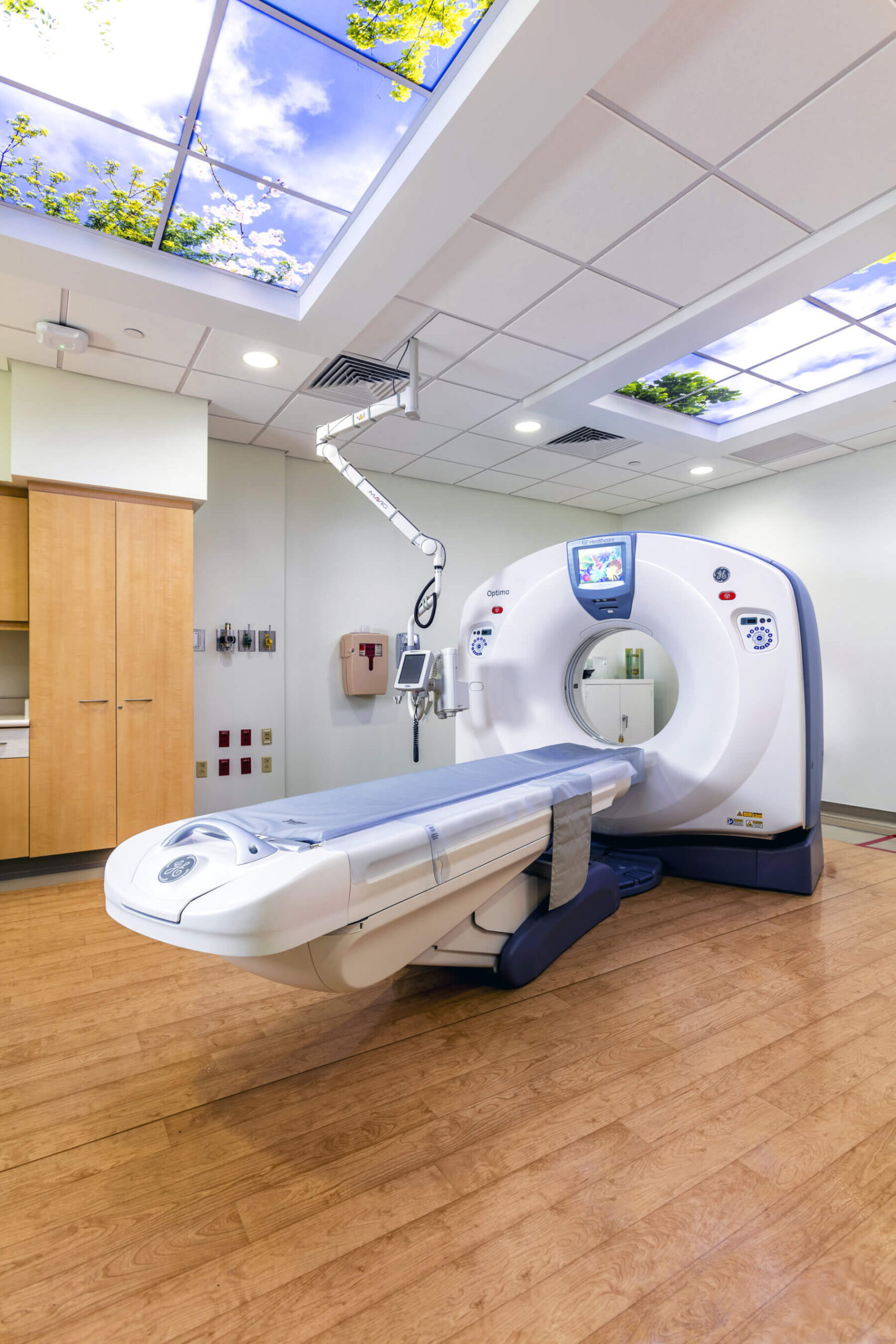large machinery in an imaging room
