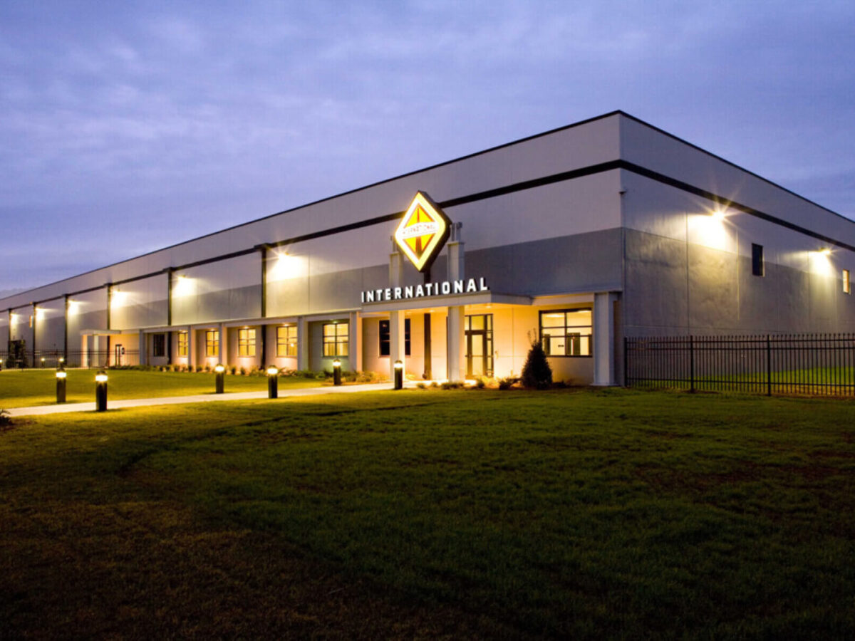 Entrance to Navistar engine plant