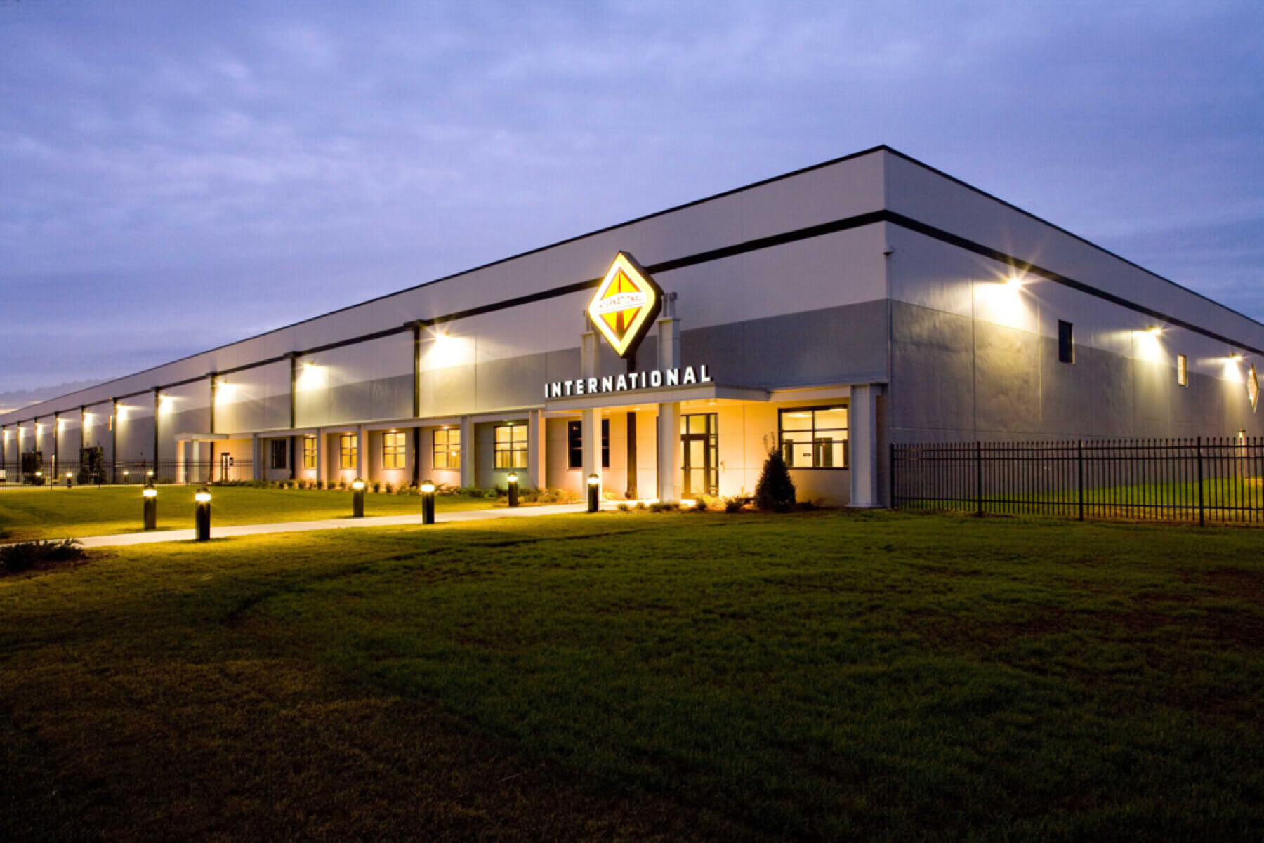 Entrance to Navistar engine plant