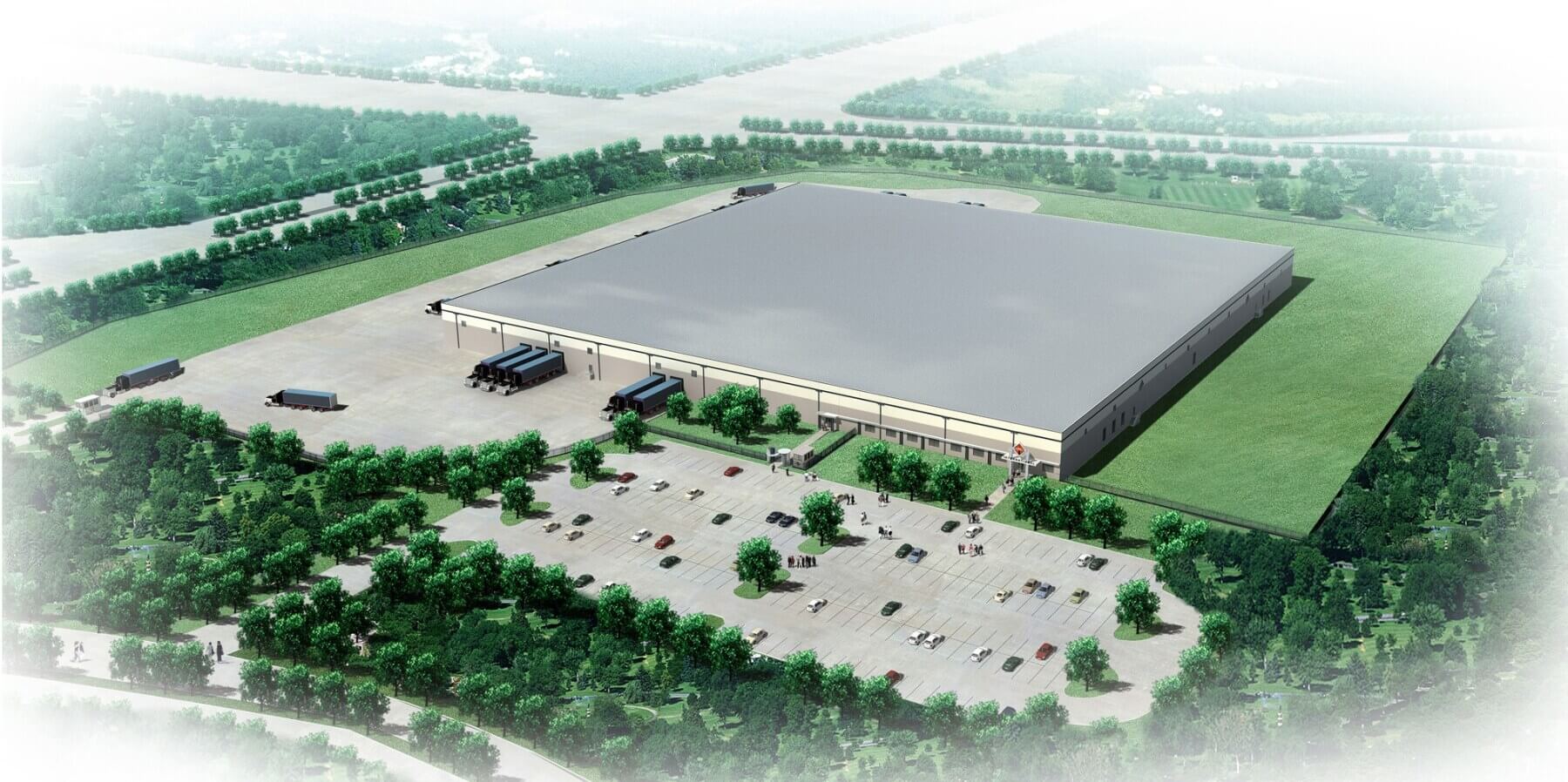 Rendering of Navistar engine plant