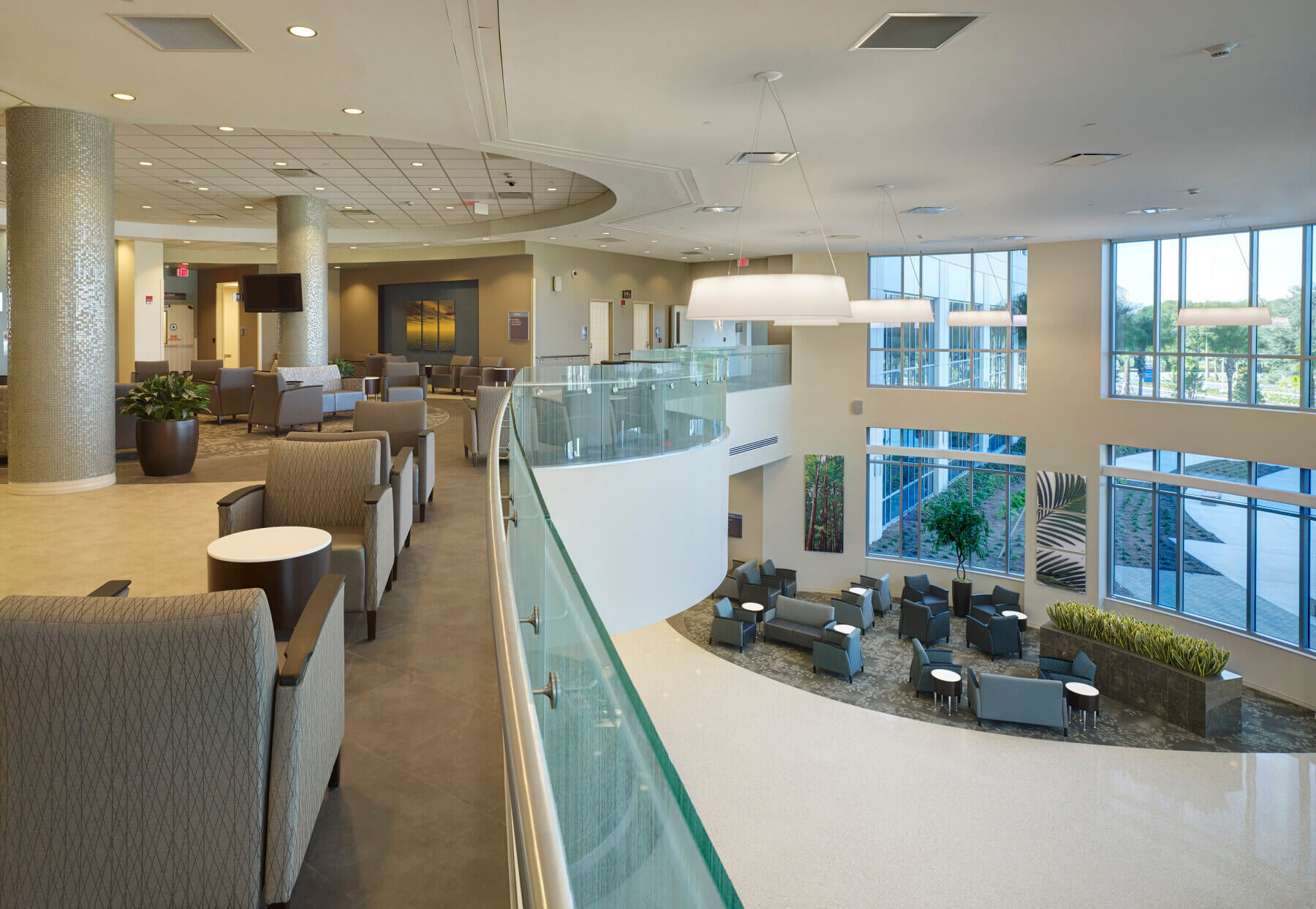 balcony seating