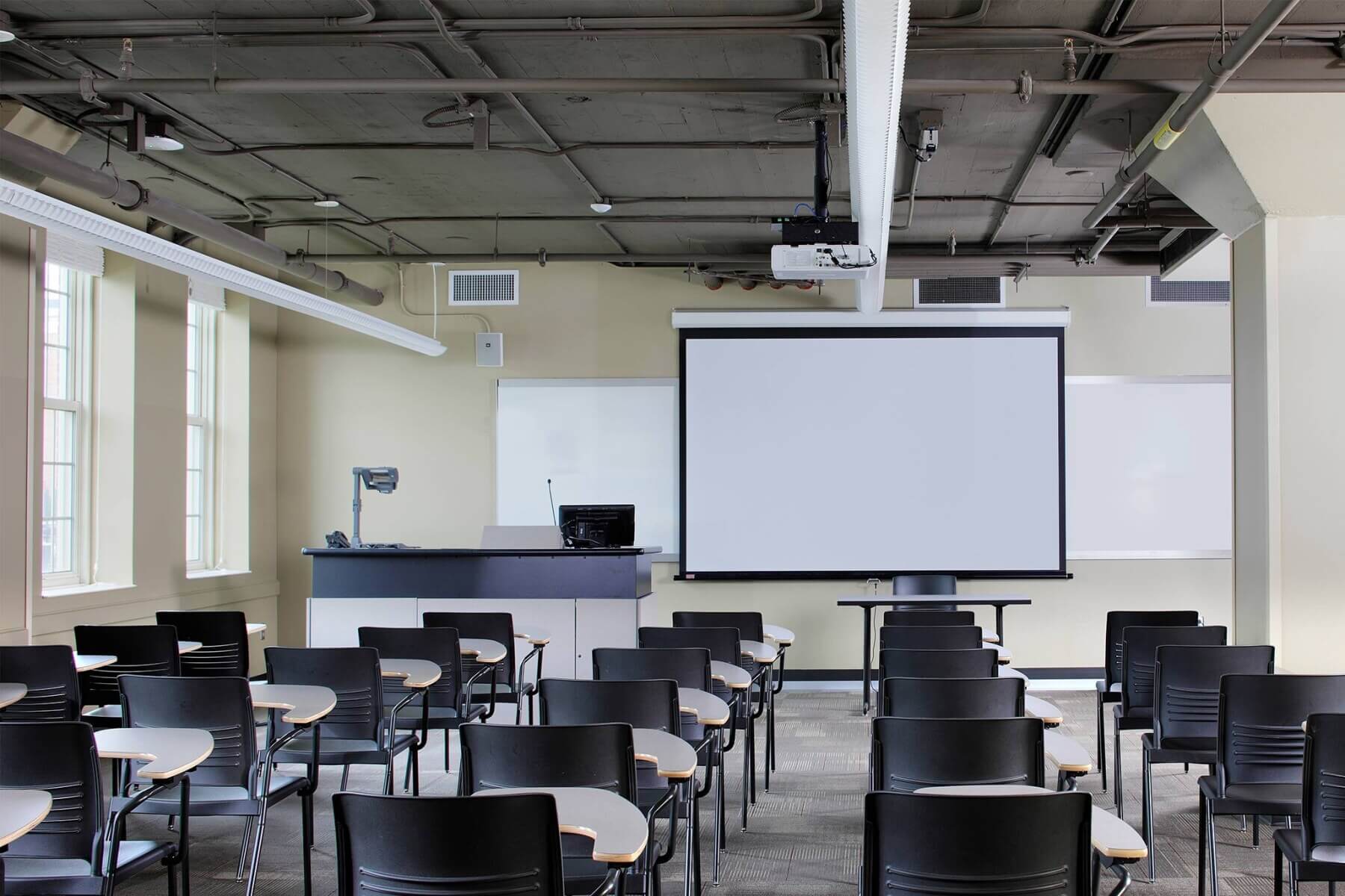 Moore Hall classroom