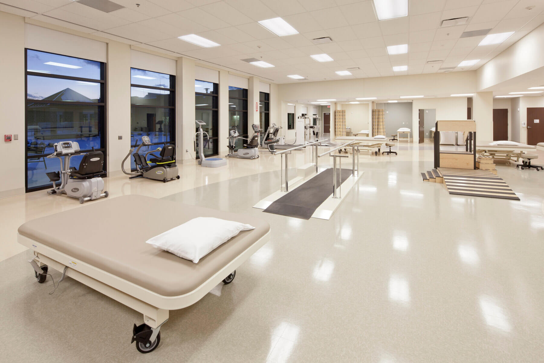 gym in rehab hospital