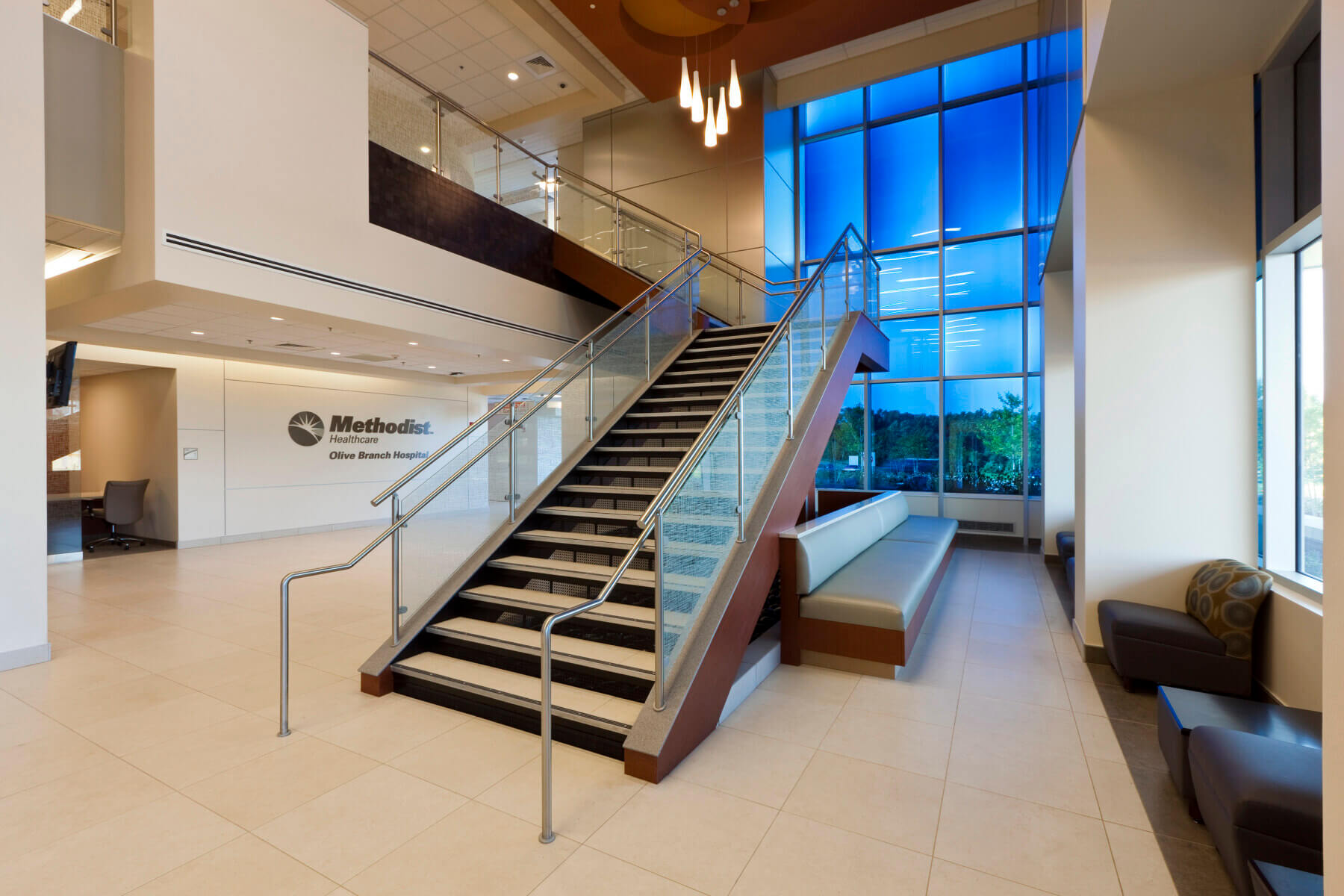 lobby staircase