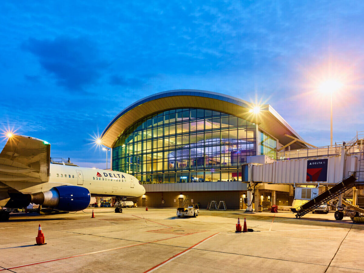 exterior of Fort Lauderdale-Hollywood International Airport Terminal 2