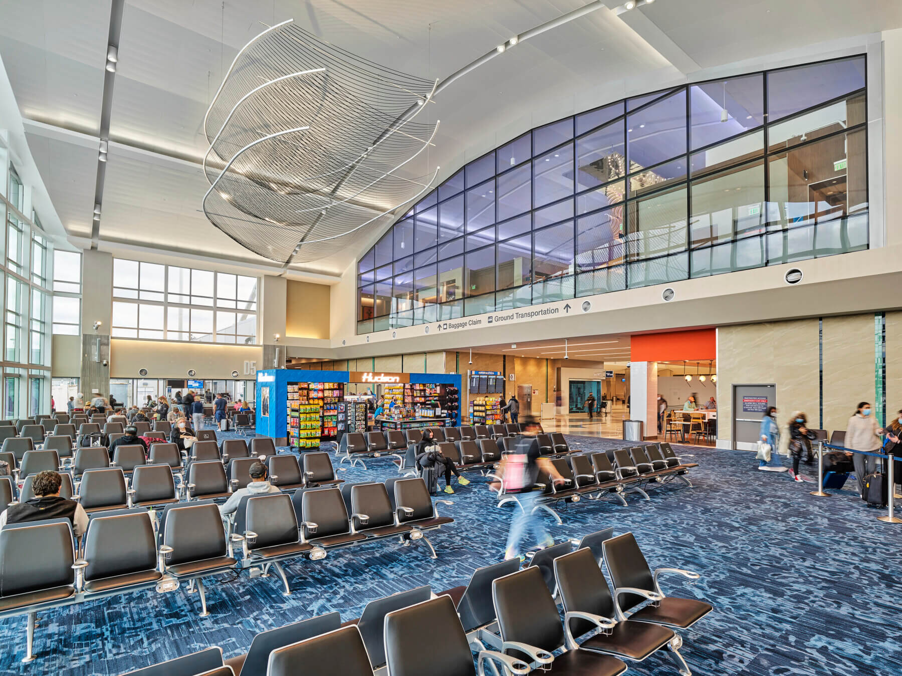 two story mezzanine in Fort Lauderdale-Hollywood International Airport Terminal 2