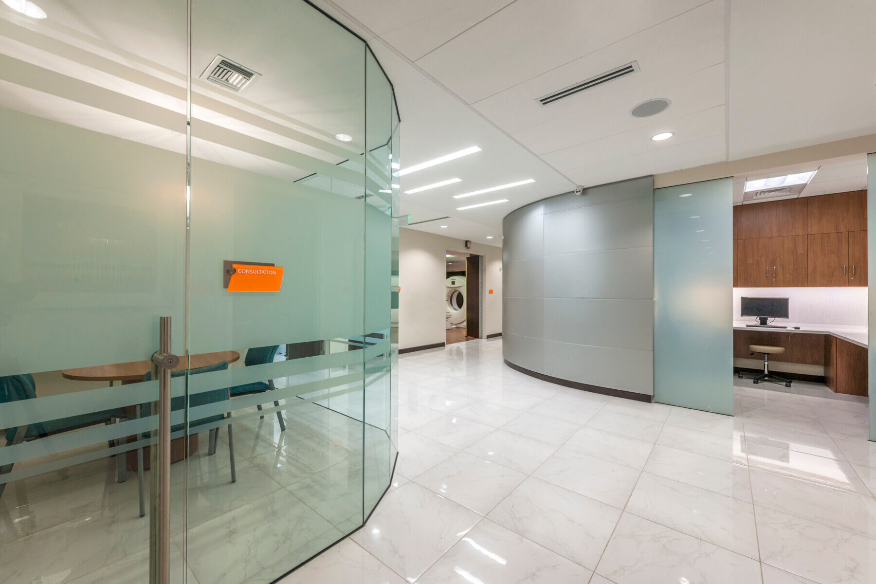 corridor in the facility