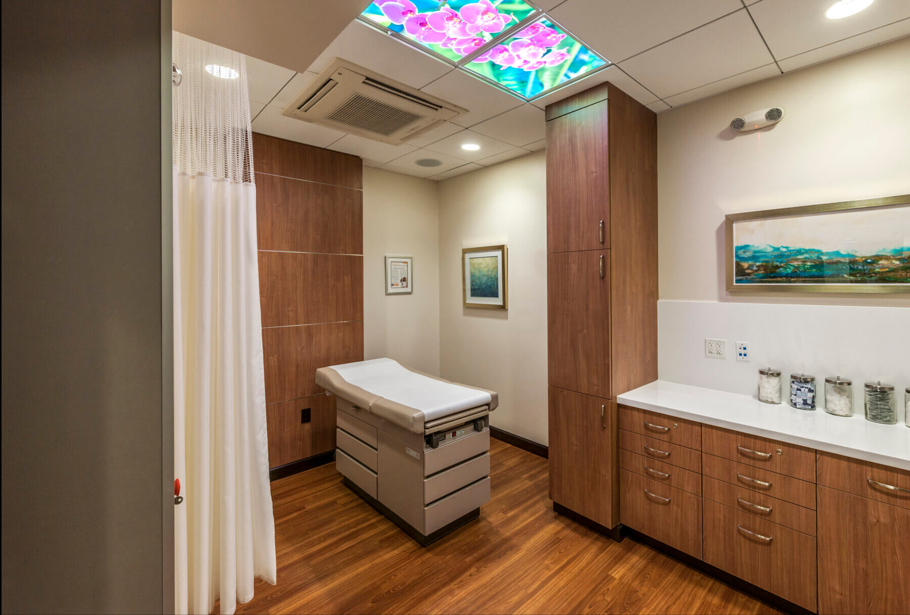 an exam room