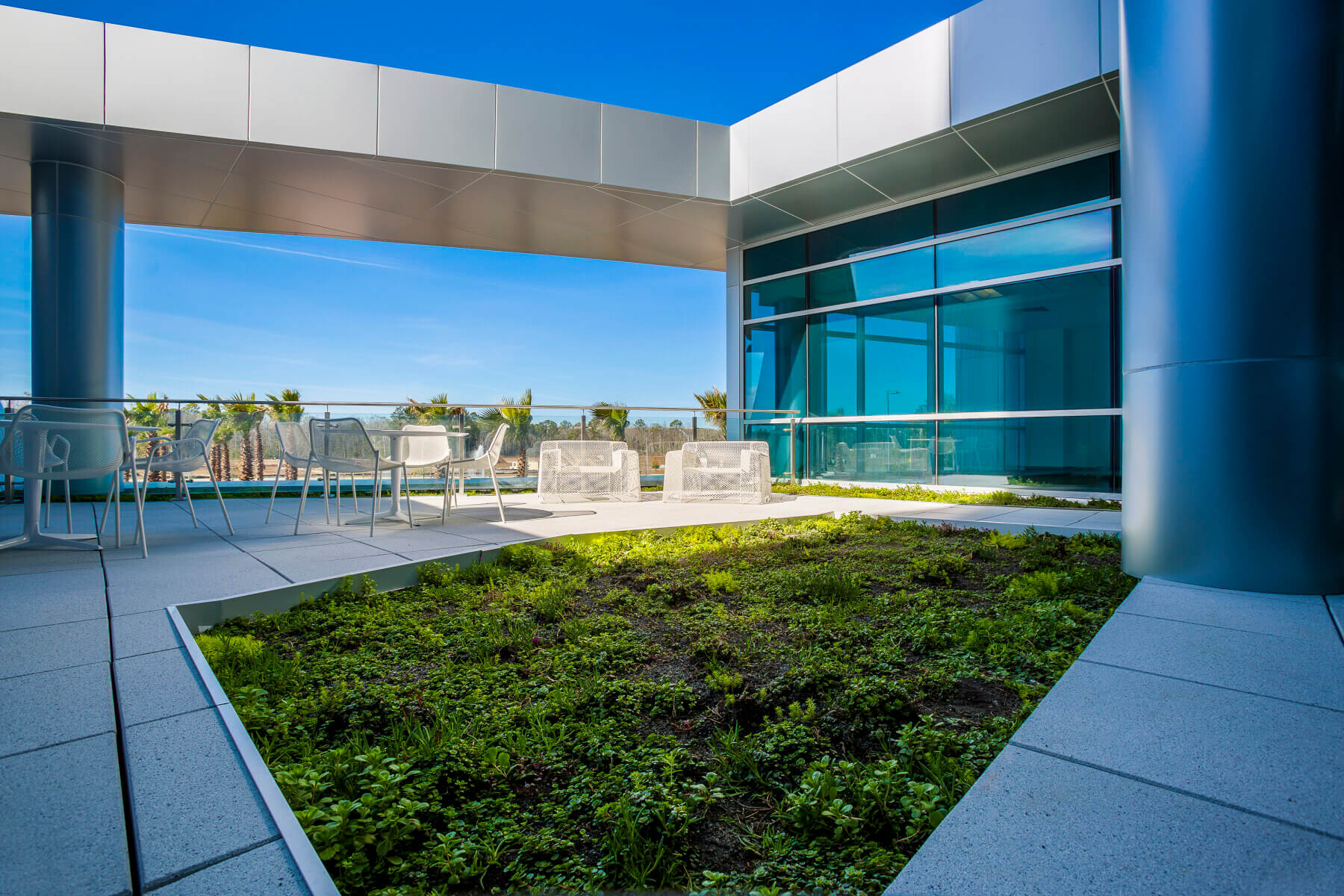 outdoor courtyard