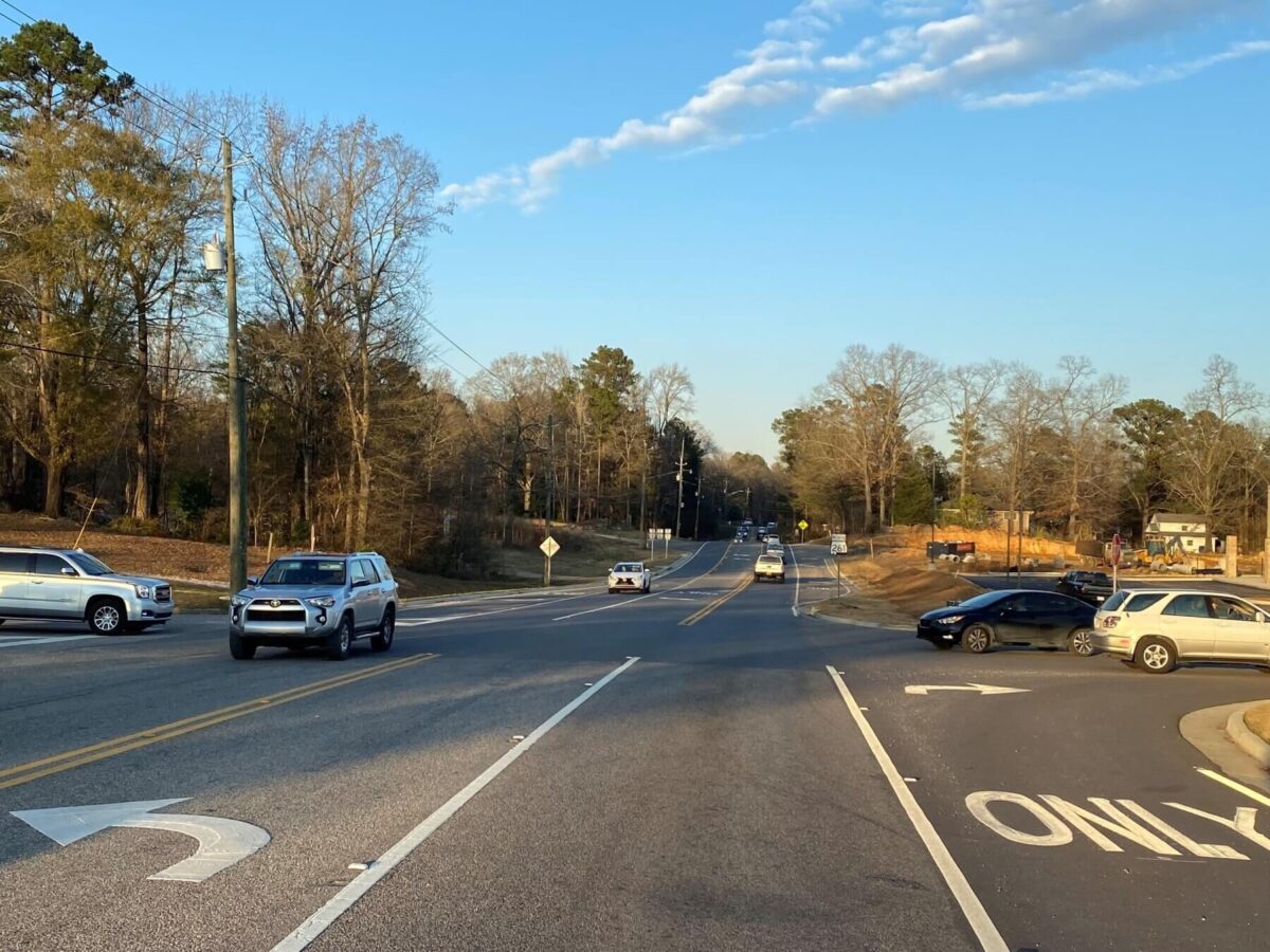 Intersection improvement project in Helena, Alabama