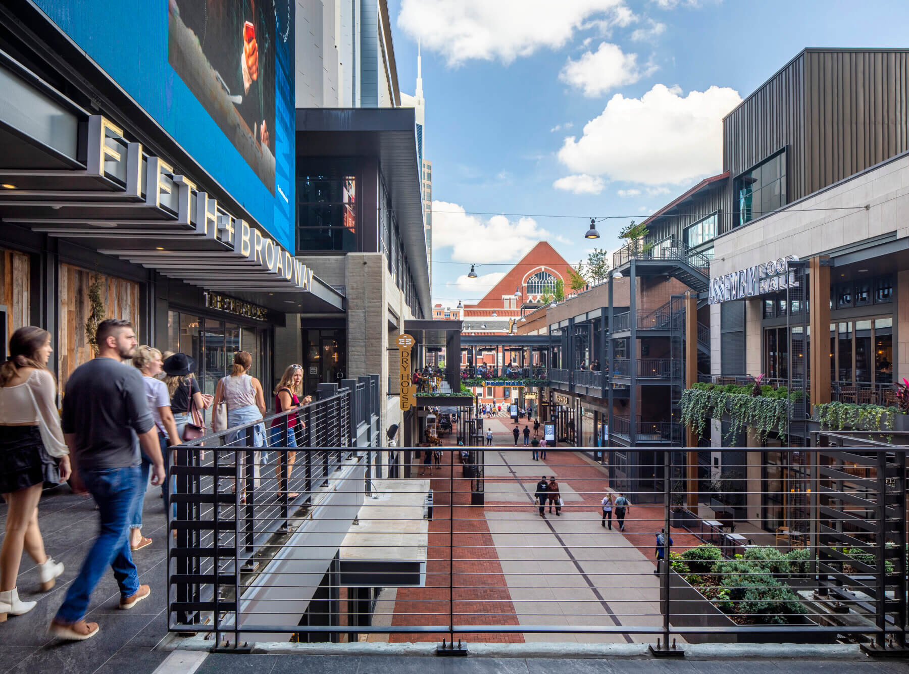 Second floor retail