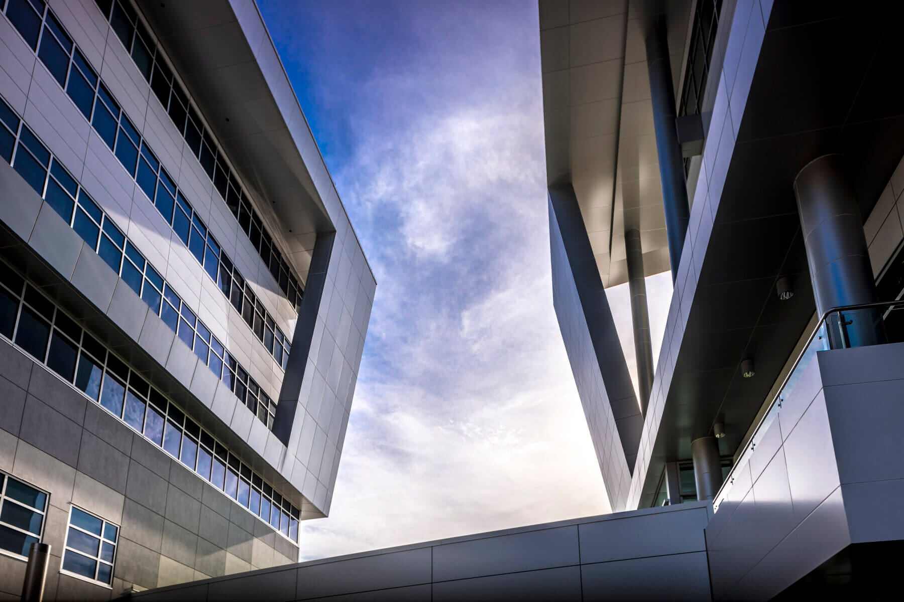 exterior of building with sky