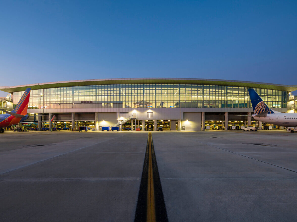 exterior of Fort Lauderdale-Hollywood International Airport Terminal 2