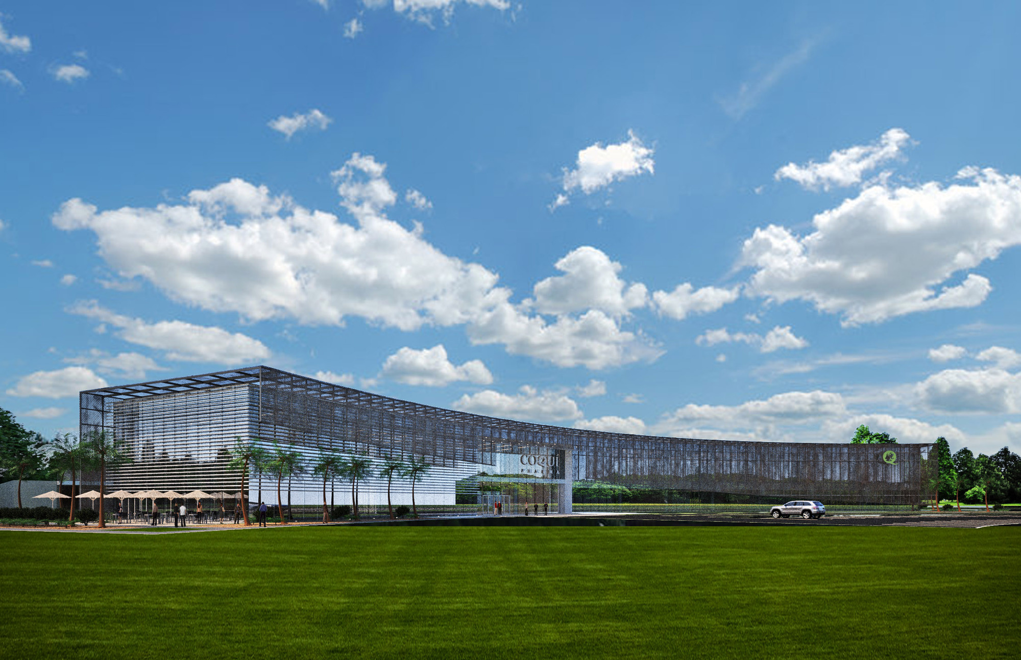 Coqui Pharma radioisotope production facility rendering
