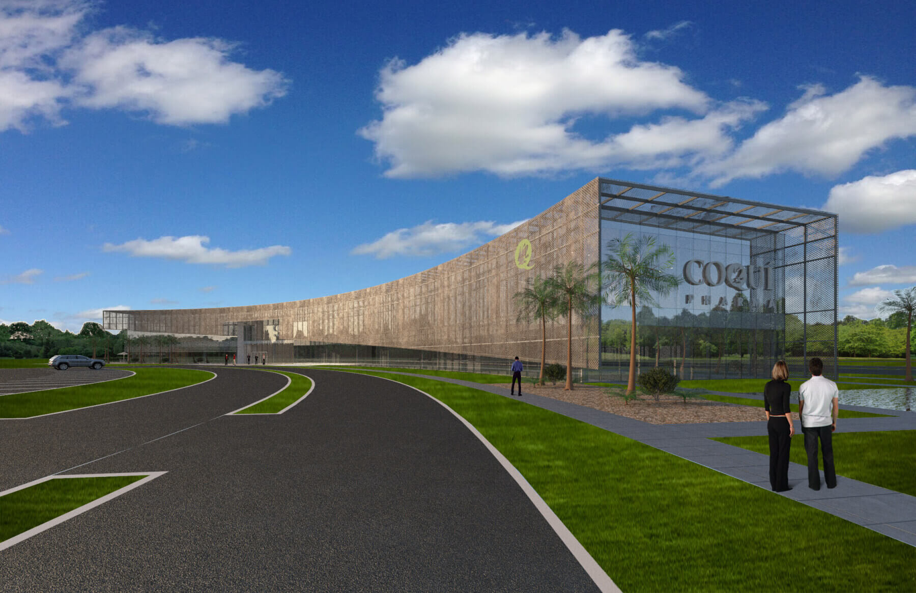 a rendering of Coquí RadioPharmaceuticals Corp. medical isotope facility