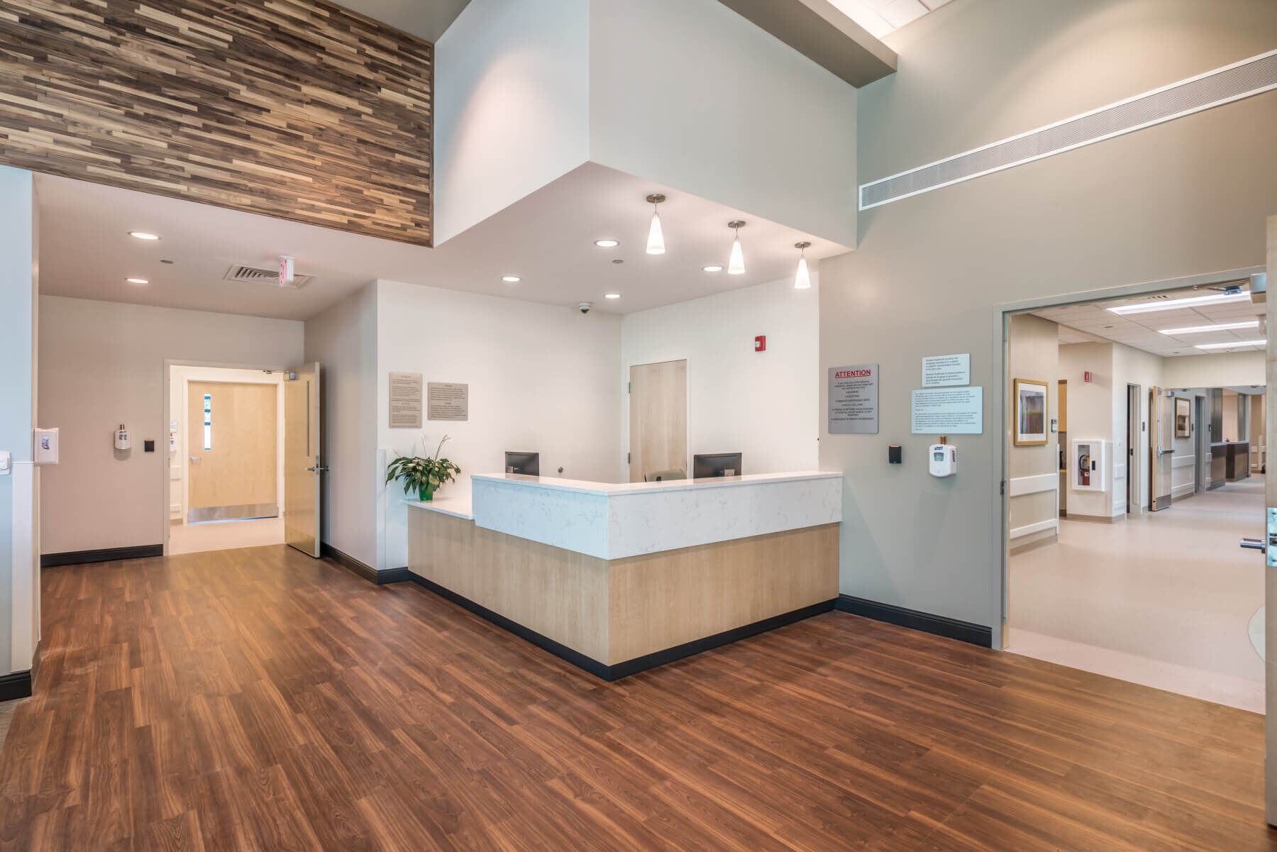 reception desk