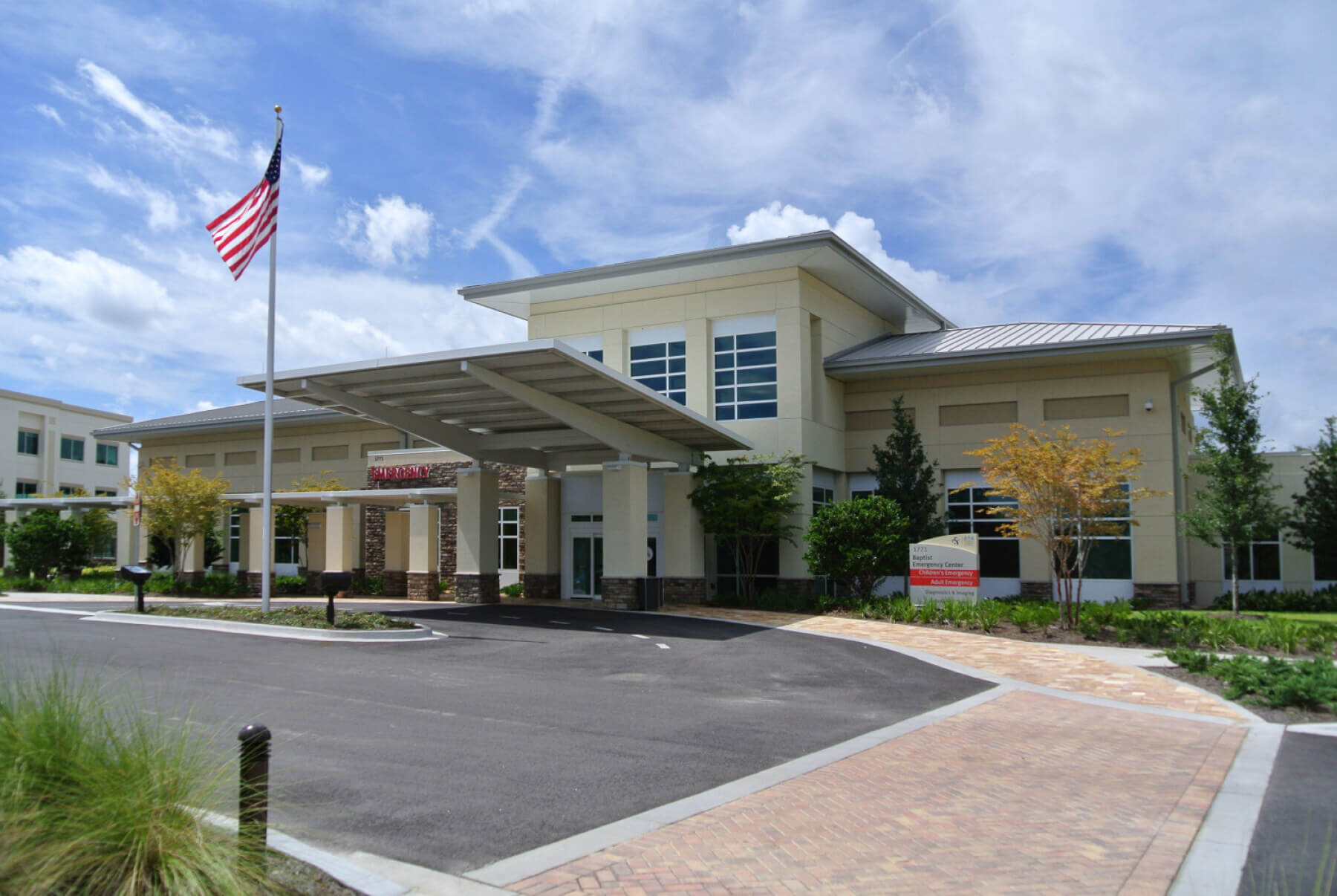 exterior of medical office building