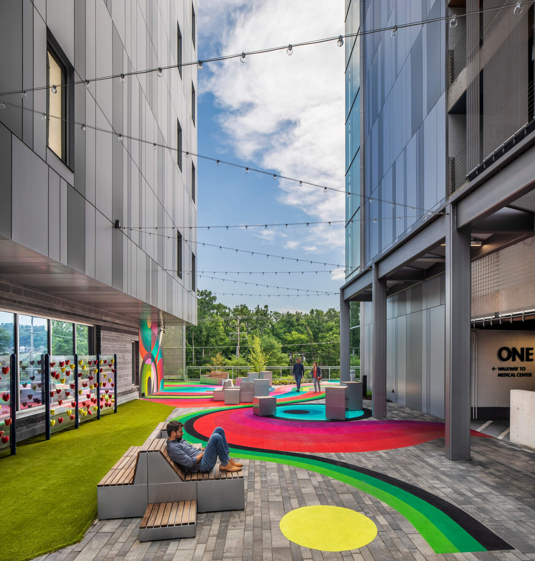 outdoor courtyard