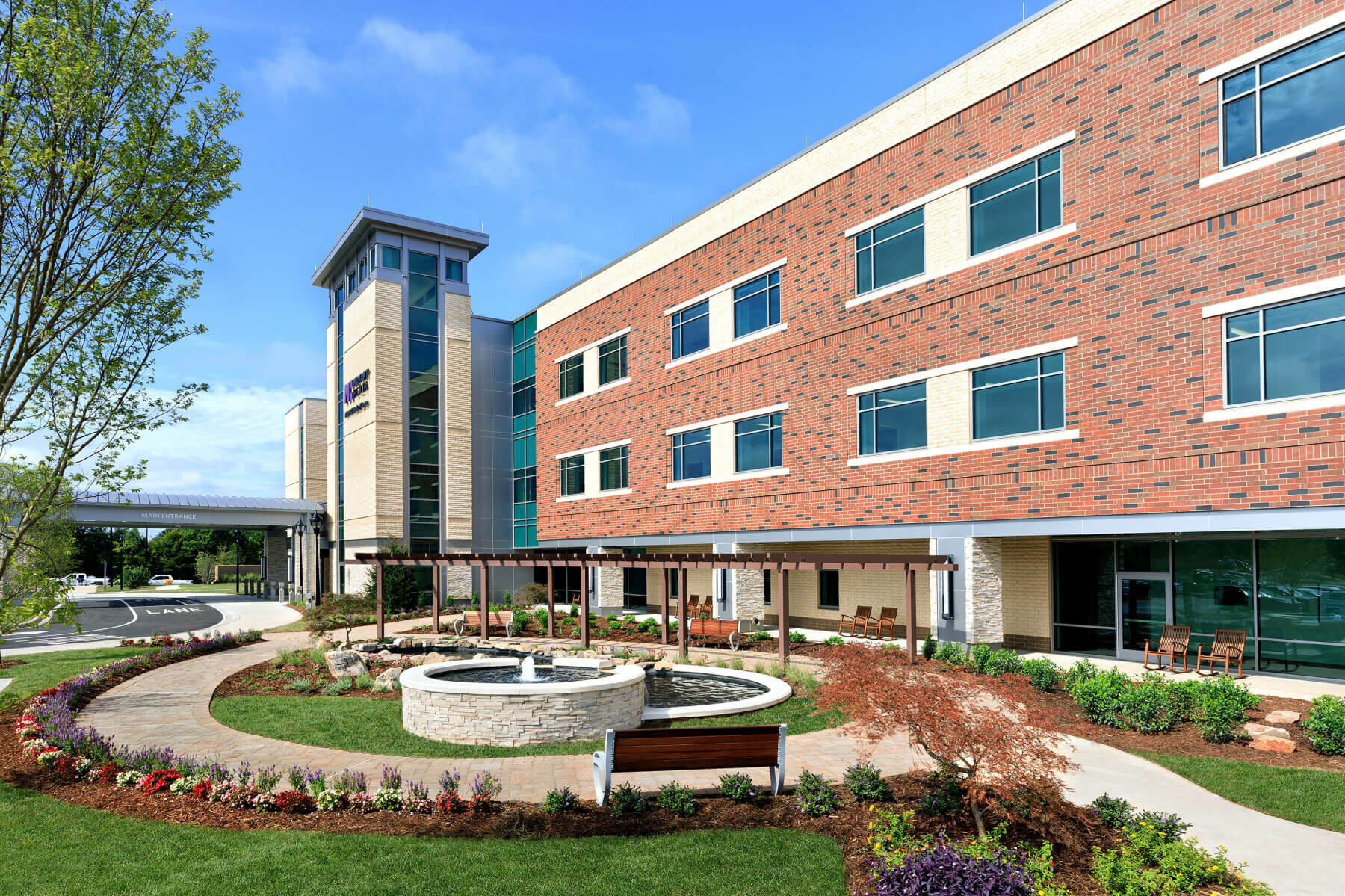 exterior courtyard