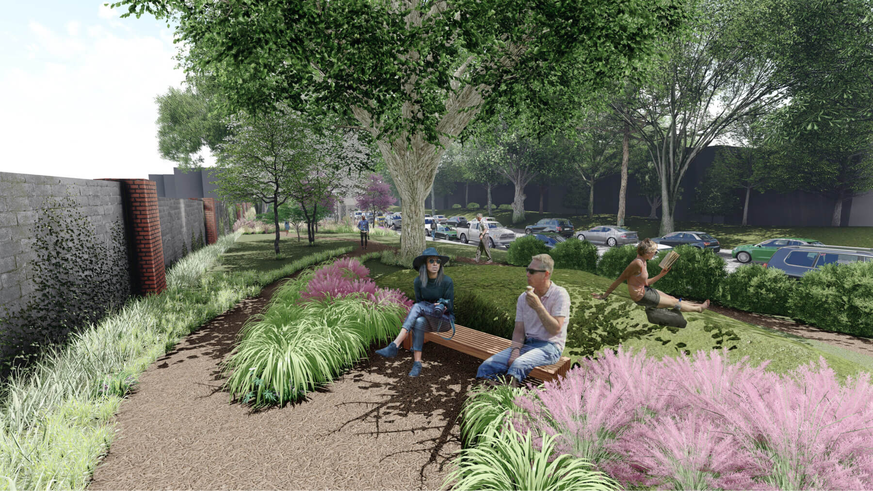 a rendering of the Beechwood Park