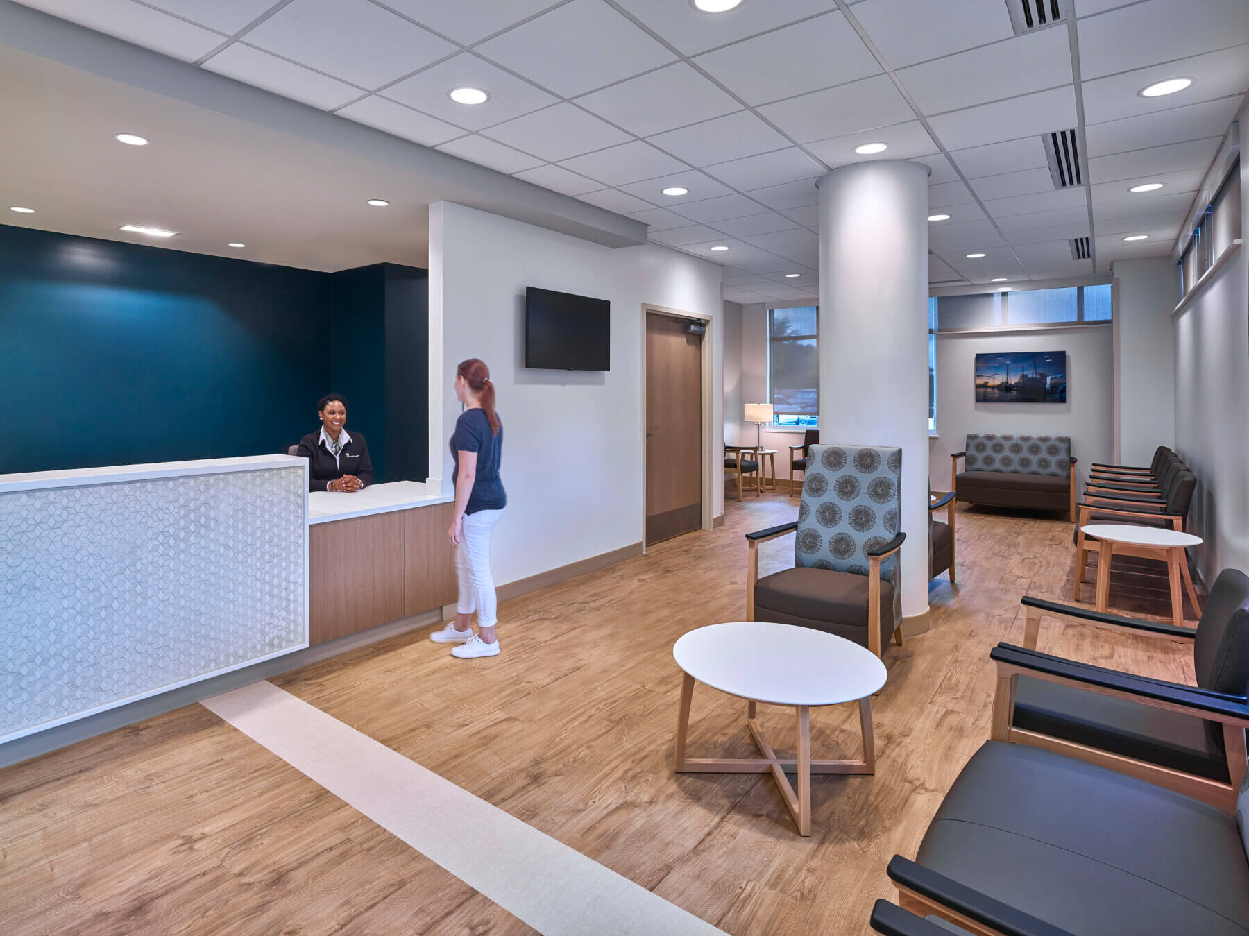 reception desk