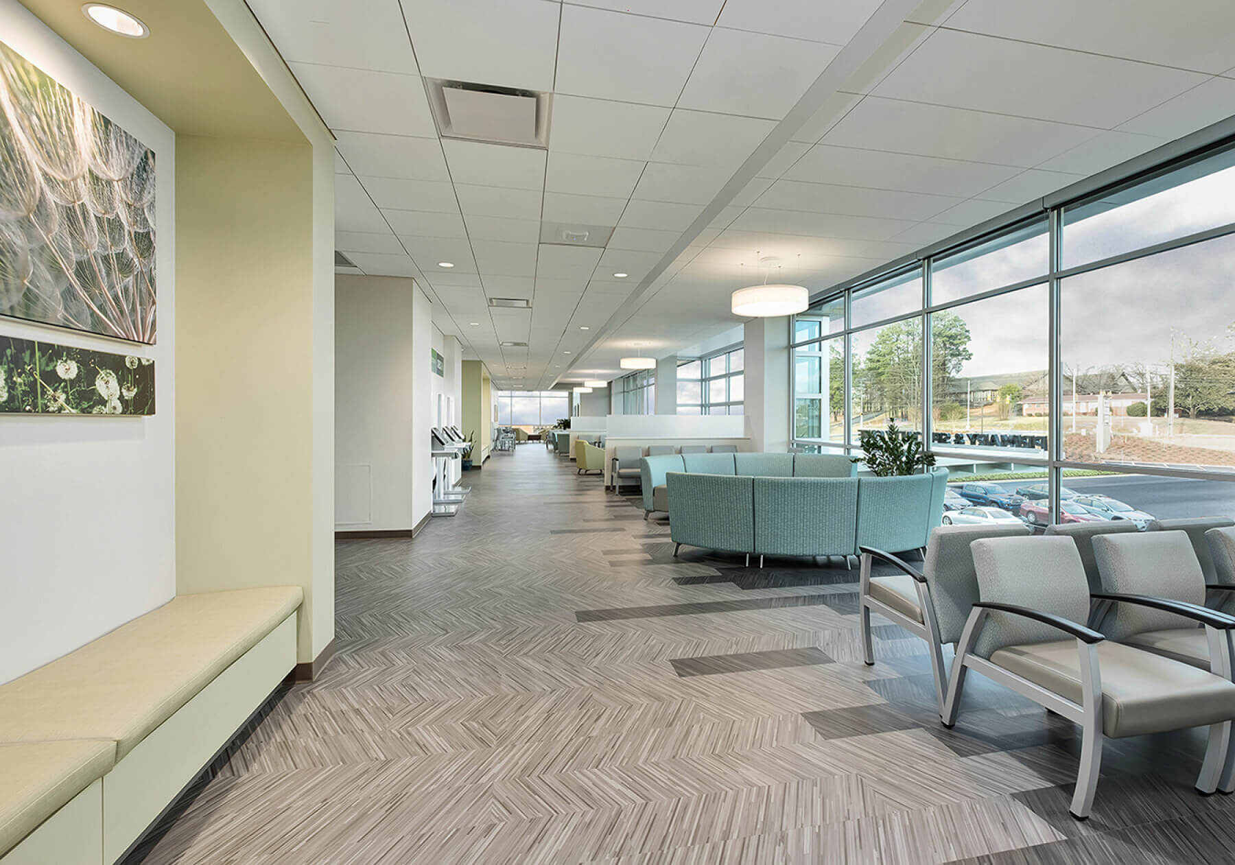 waiting area seating