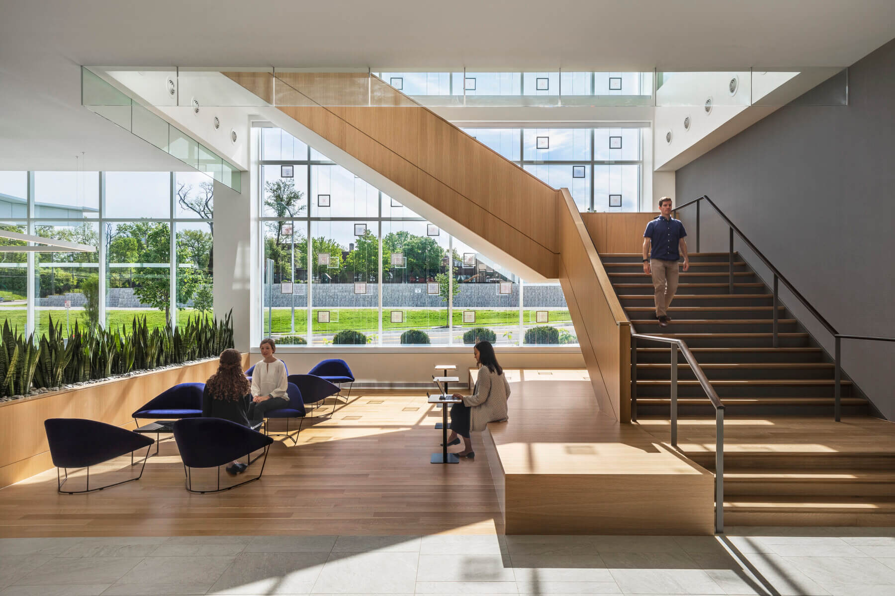 seating under staircase