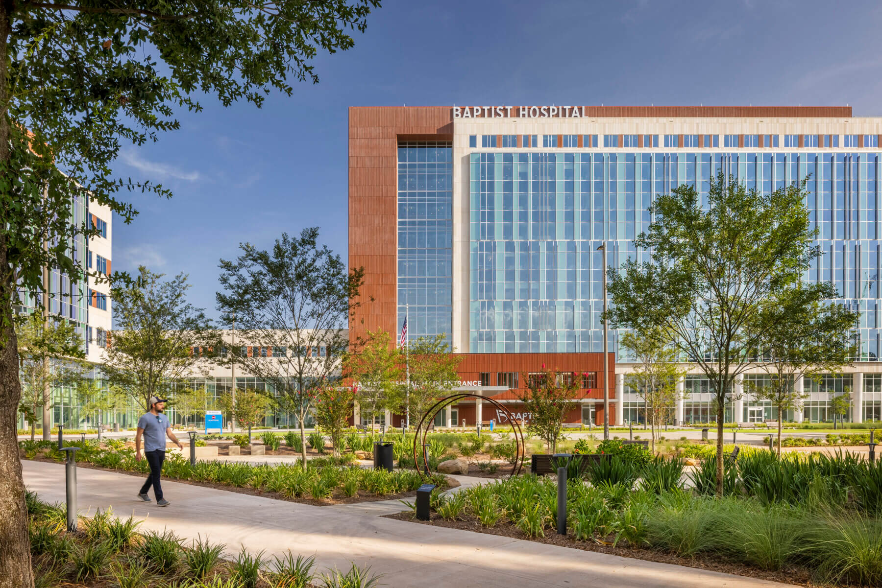 the exterior of a medical office building