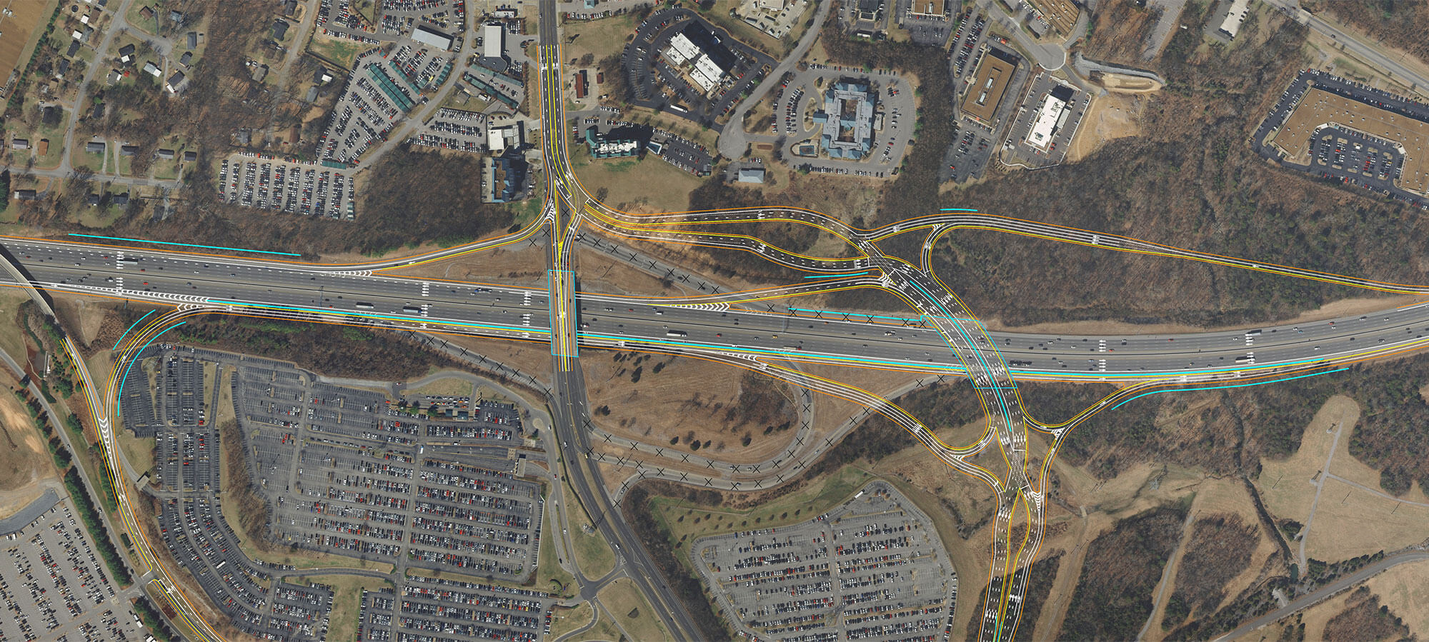 I-40 at SR 255 interchange modification study document