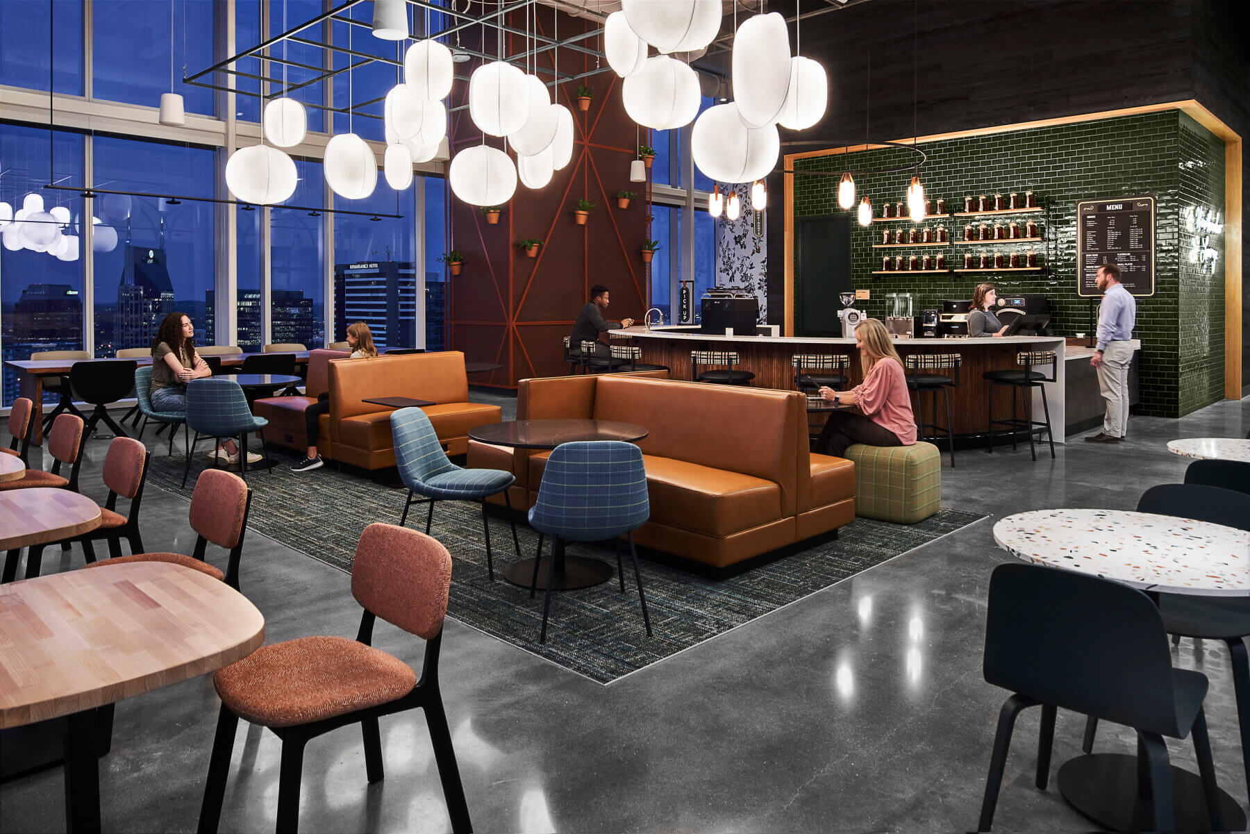Lounge area