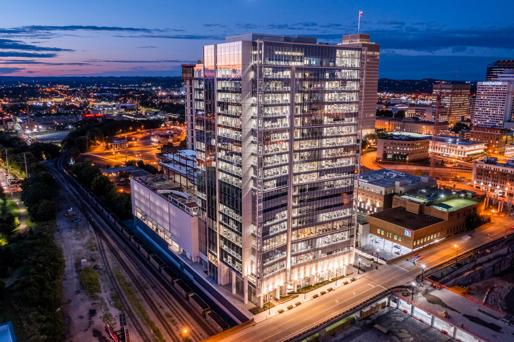 101 Platform Way aerial