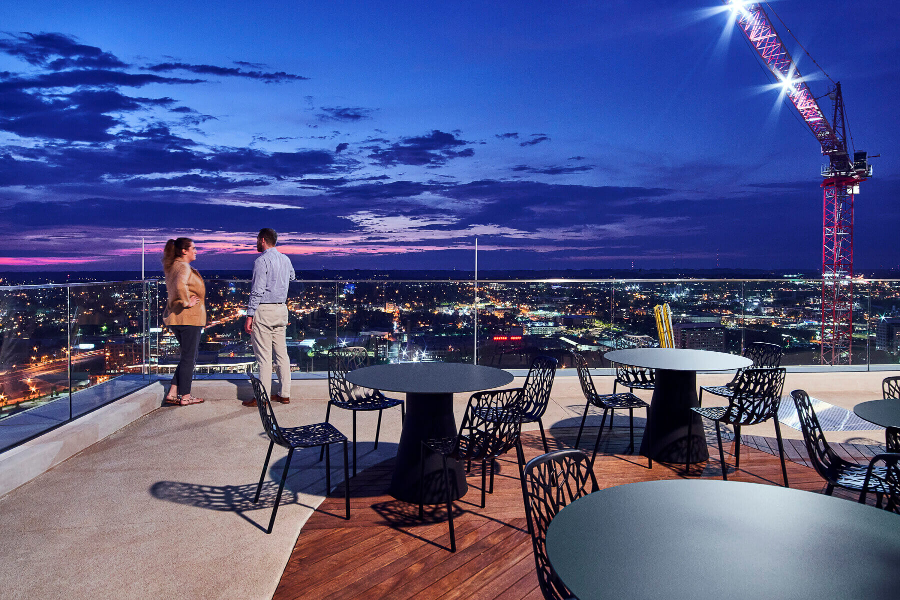 Rooftop terrace