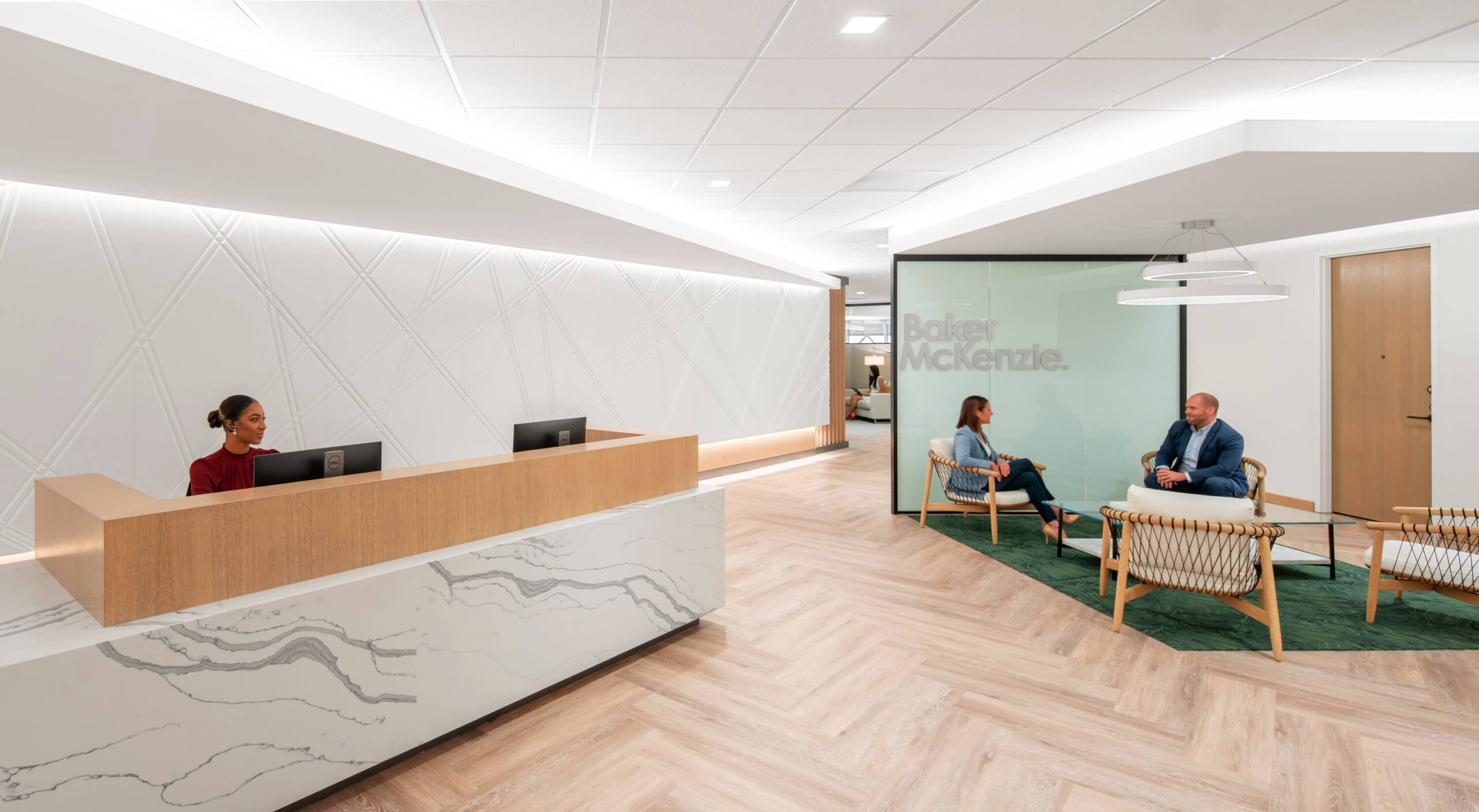 Baker McKenzie Tampa Center lobby