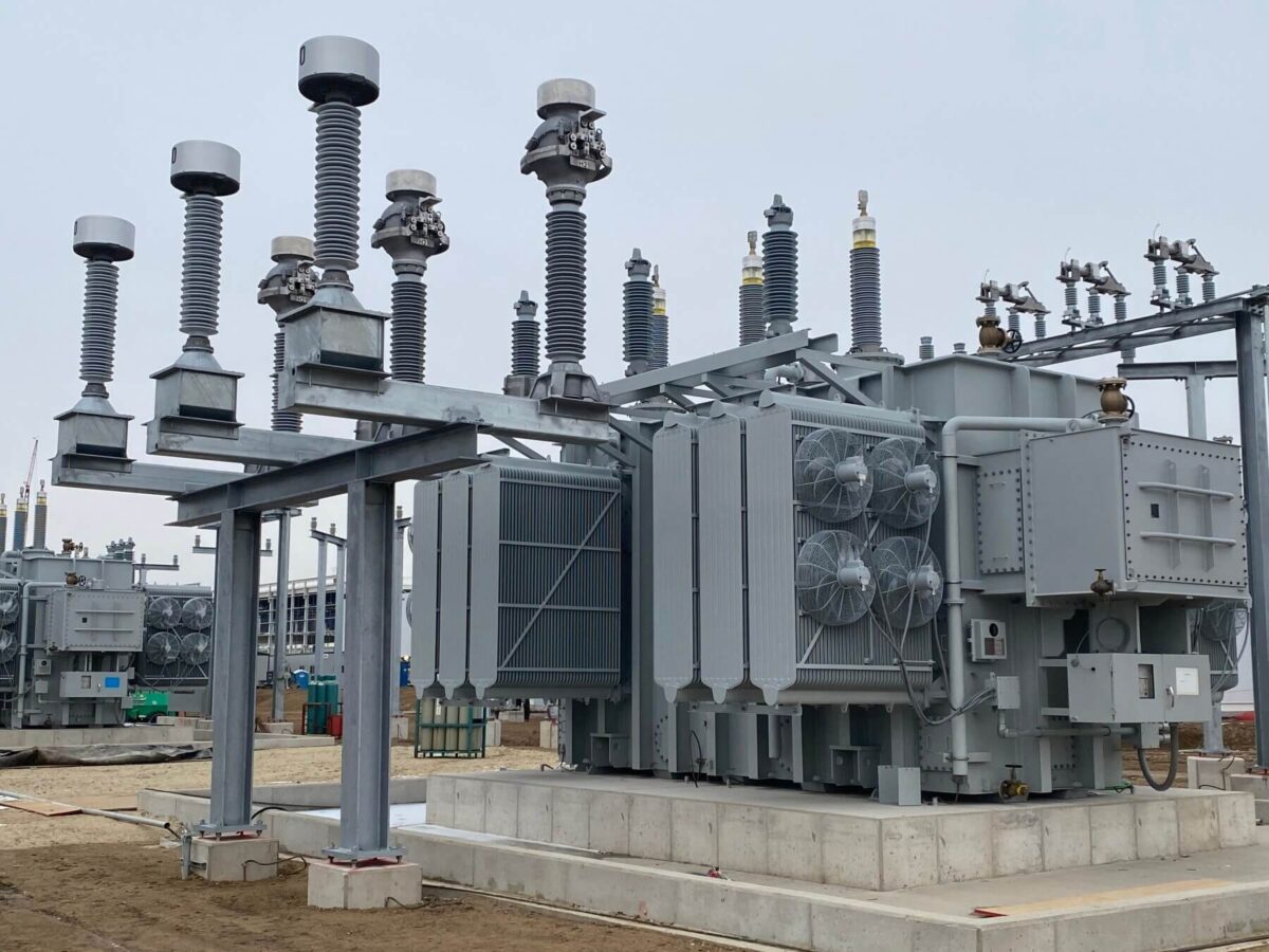 the Ultium Lordstown power substation