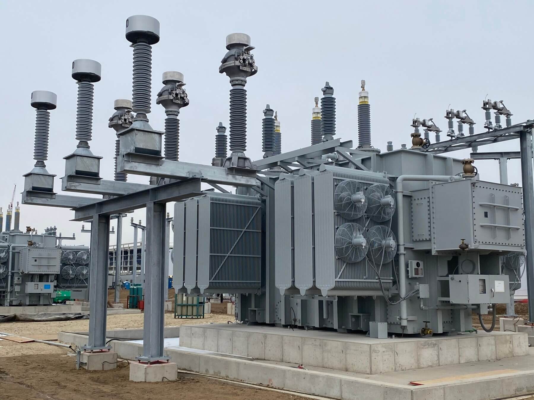 the Ultium Lordstown power substation