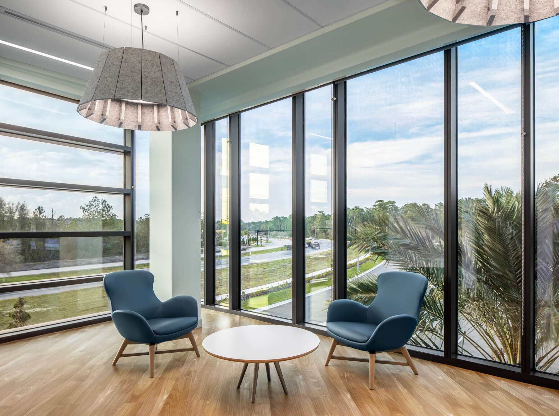 seating with a view of the outdoors