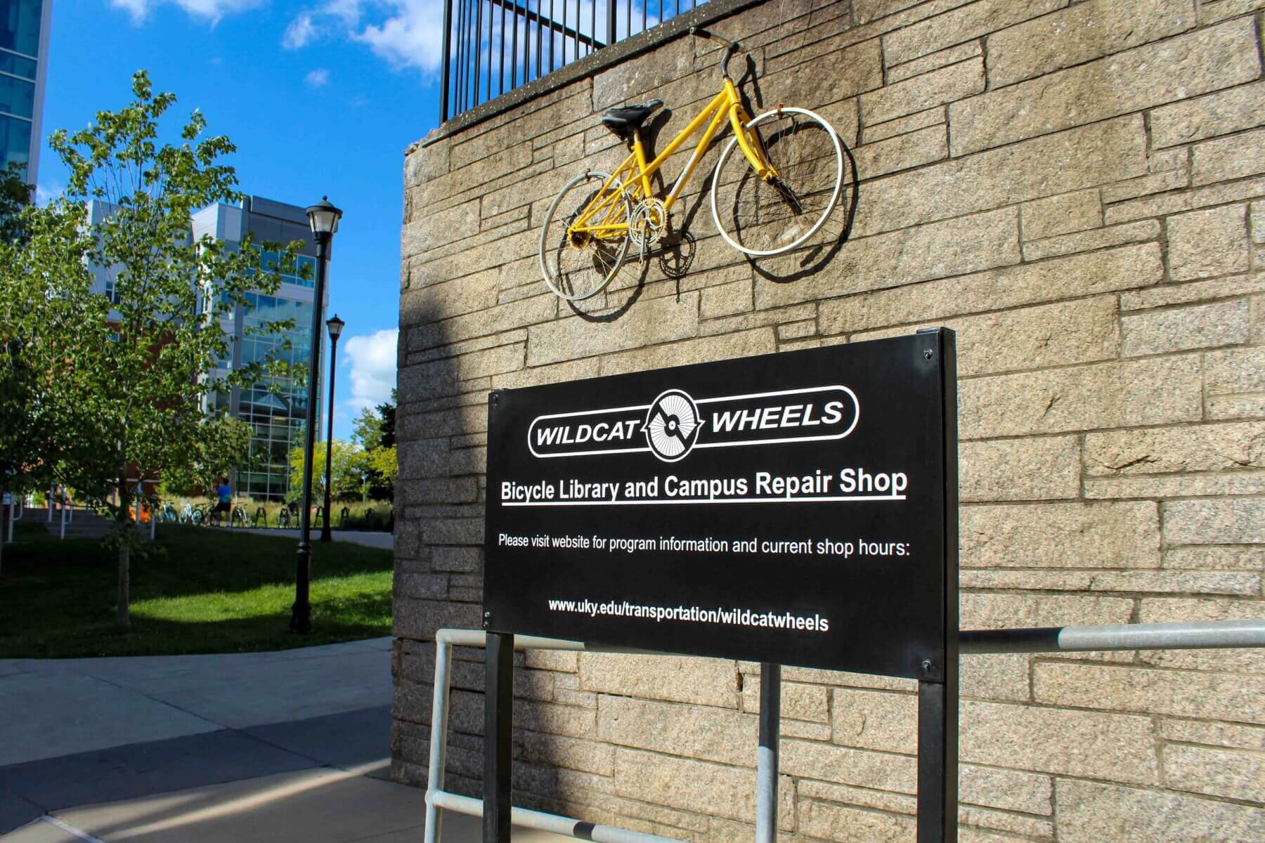 UK campus bike shop