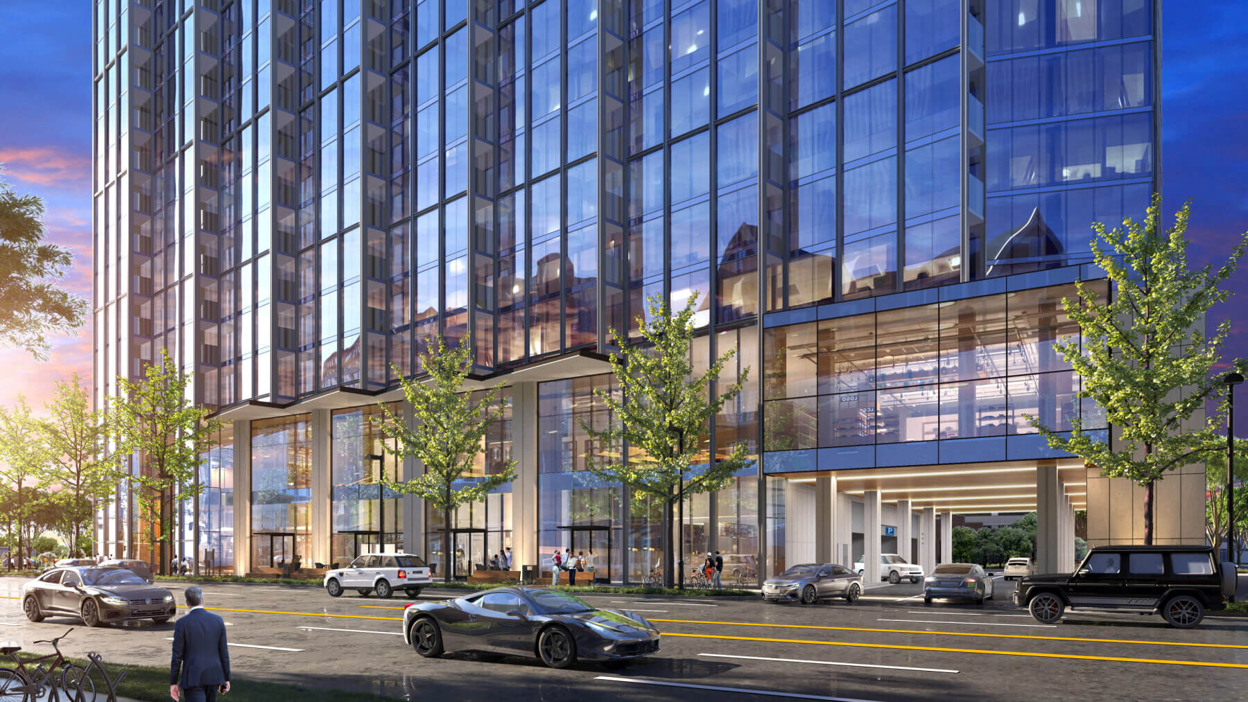 Street view of The Sinclair