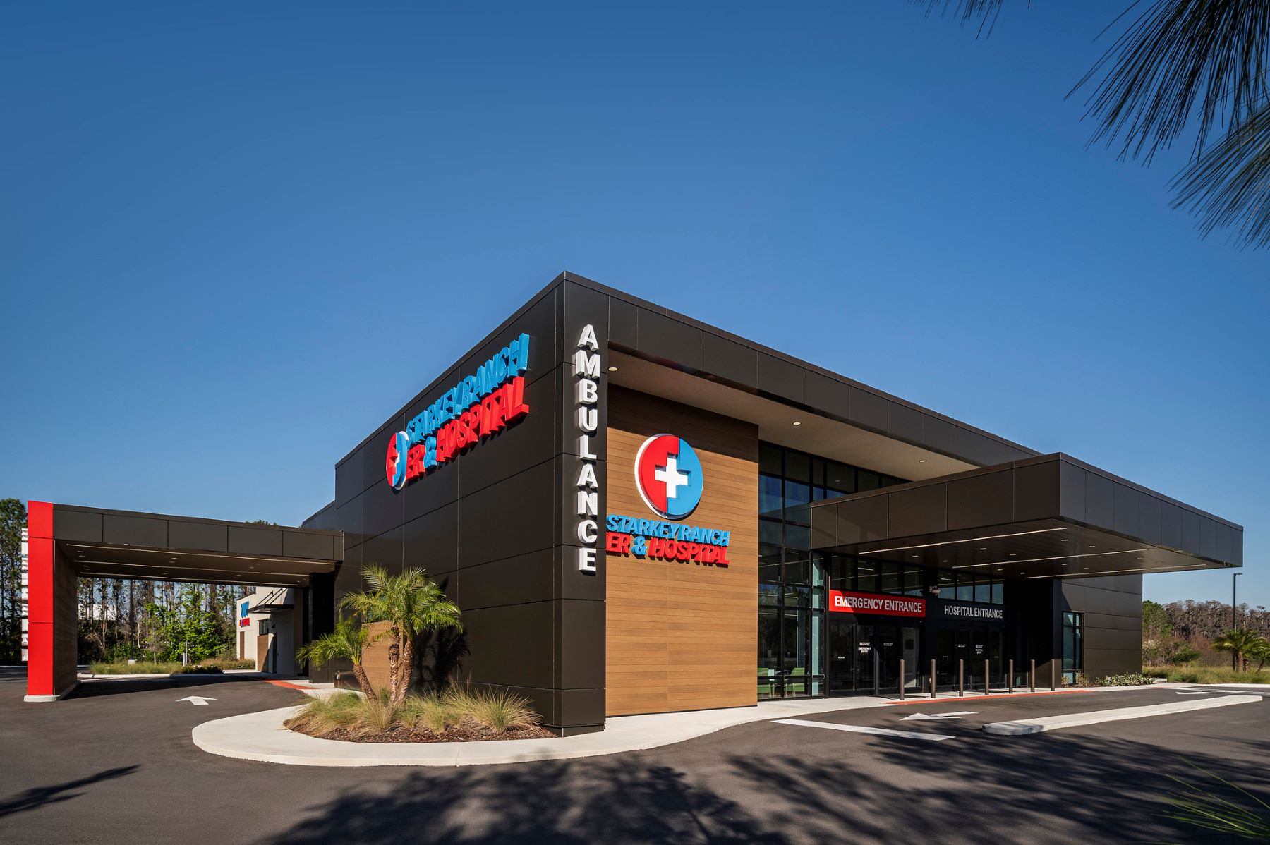 Exterior of Nutex Health's Starkey Ranch micro hospital