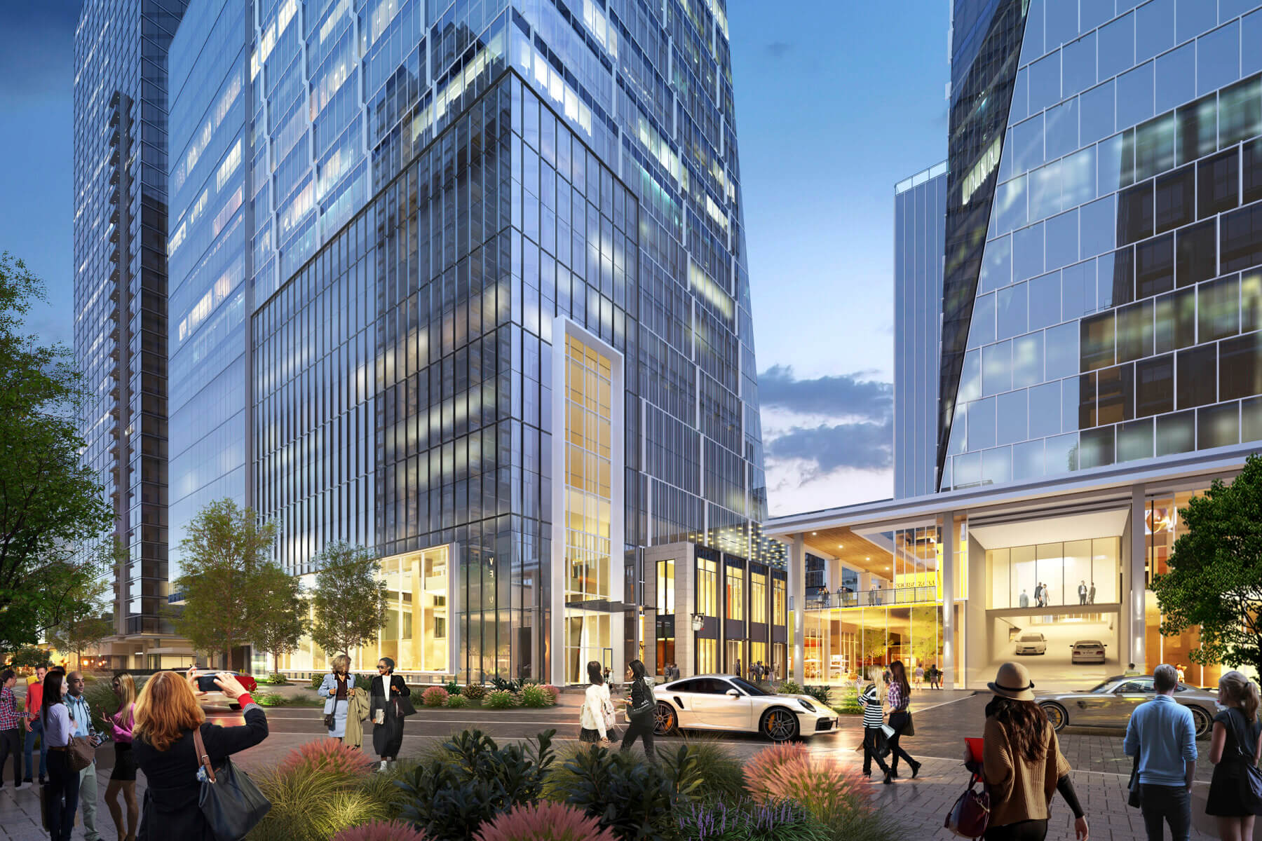 Street level view rendering