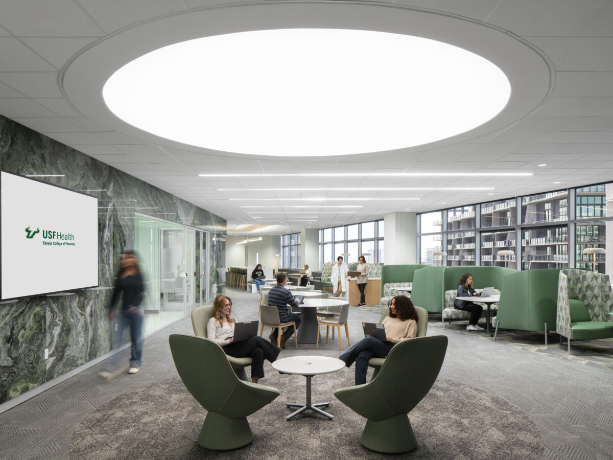 University of South Florida Health Taneja College of Pharmacy, classrooms, meeting rooms