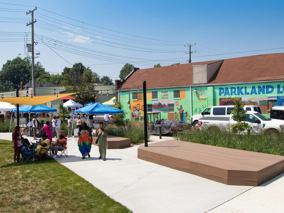 Gresham Smith-Designed Parkland Plaza Opens in Louisville