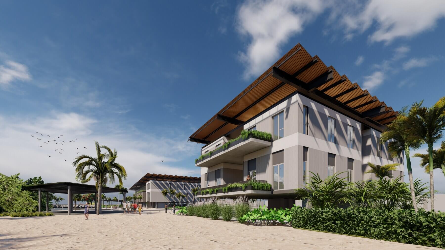 Keys Marine Lab residential building