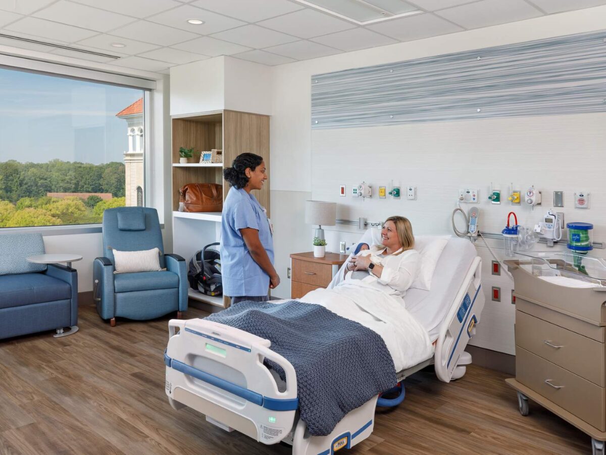 Medical Construction & Design Highlights How Bon Secours St. Francis Mother/Infant Unit Provides Compassionate Care