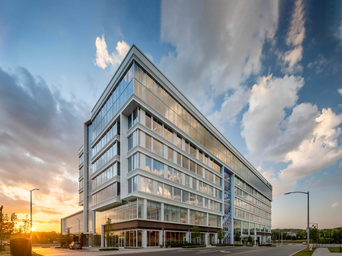 exterior during sunset
