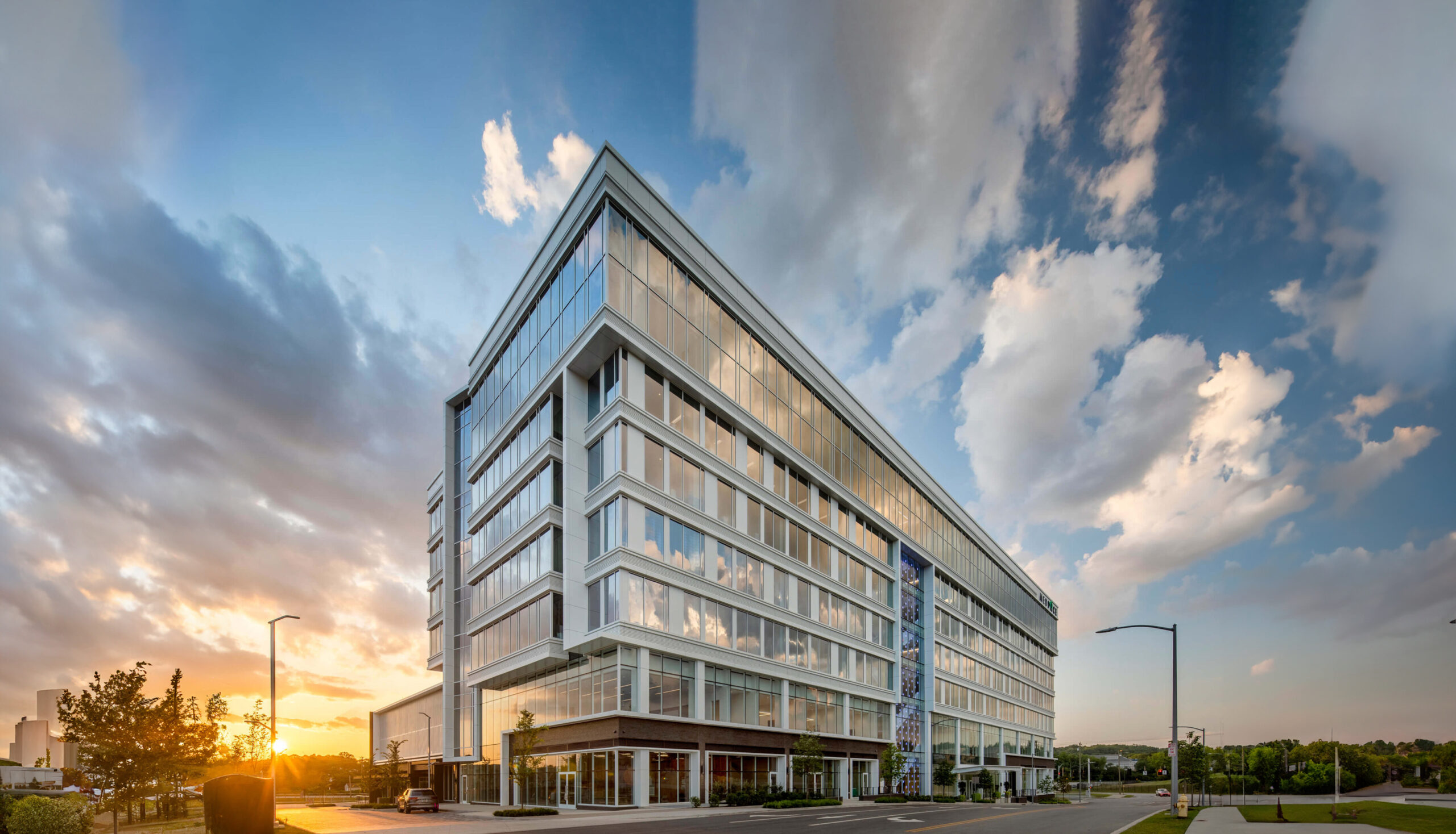 exterior during sunset