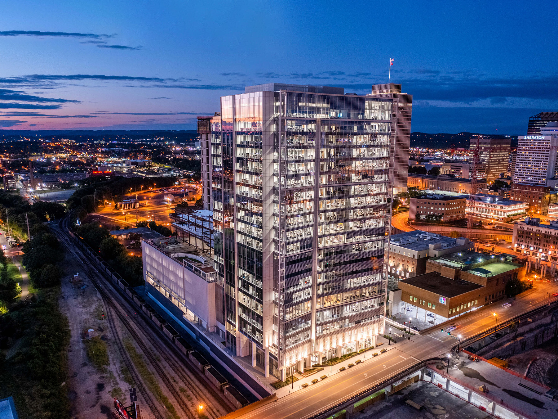 101 Platform Way aerial